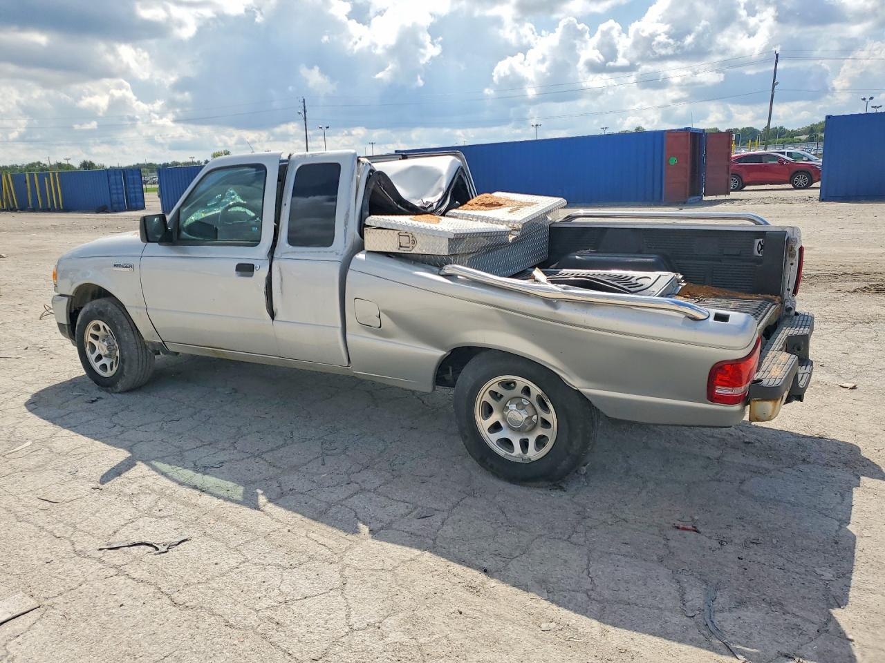 2010 Ford Ranger Super Cab Silver vin: 1FTKR4EE3APA32024