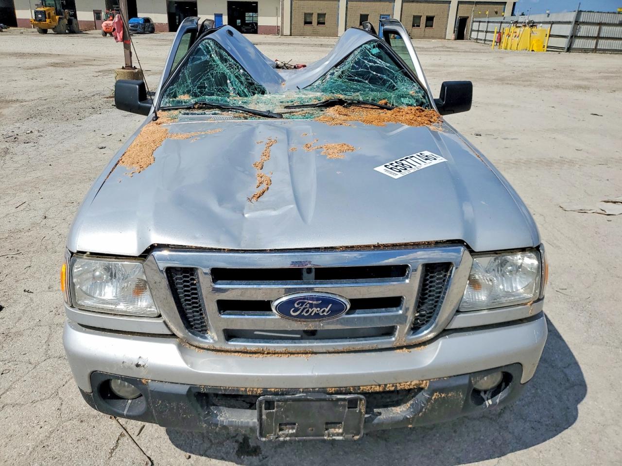 2010 Ford Ranger Super Cab Silver vin: 1FTKR4EE3APA32024
