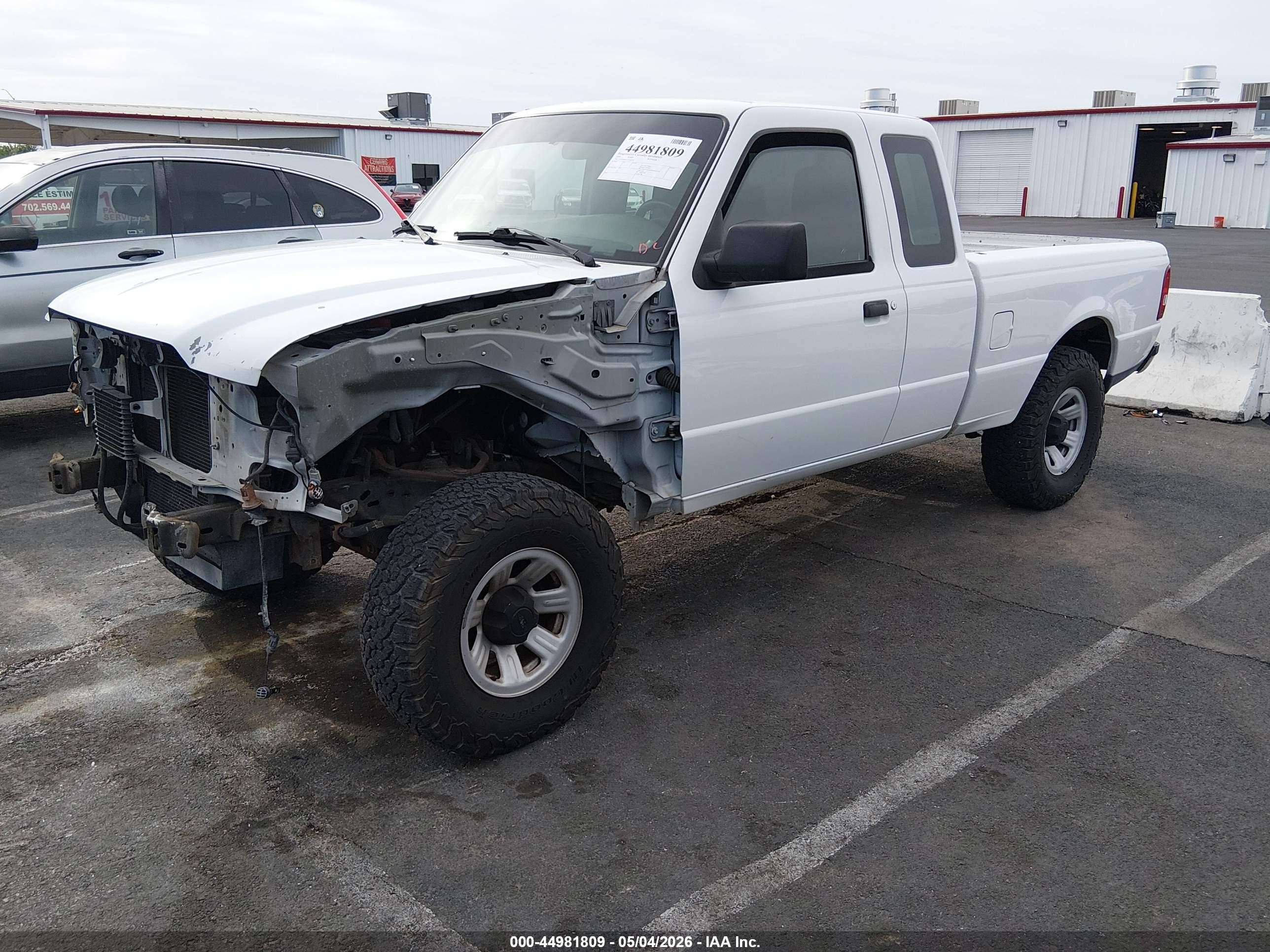 2010 Ford Ranger Sport/xlt Белый vin: 1FTKR4EE3APA58719