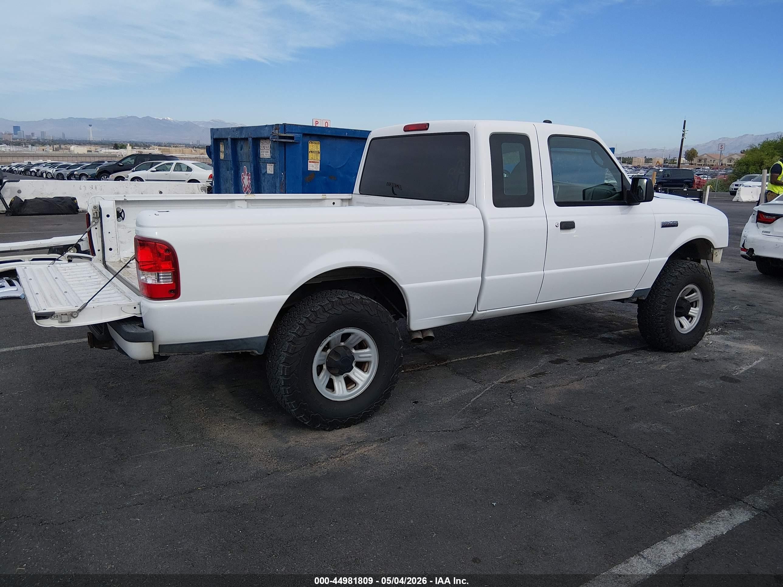2010 Ford Ranger Sport/xlt Белый vin: 1FTKR4EE3APA58719