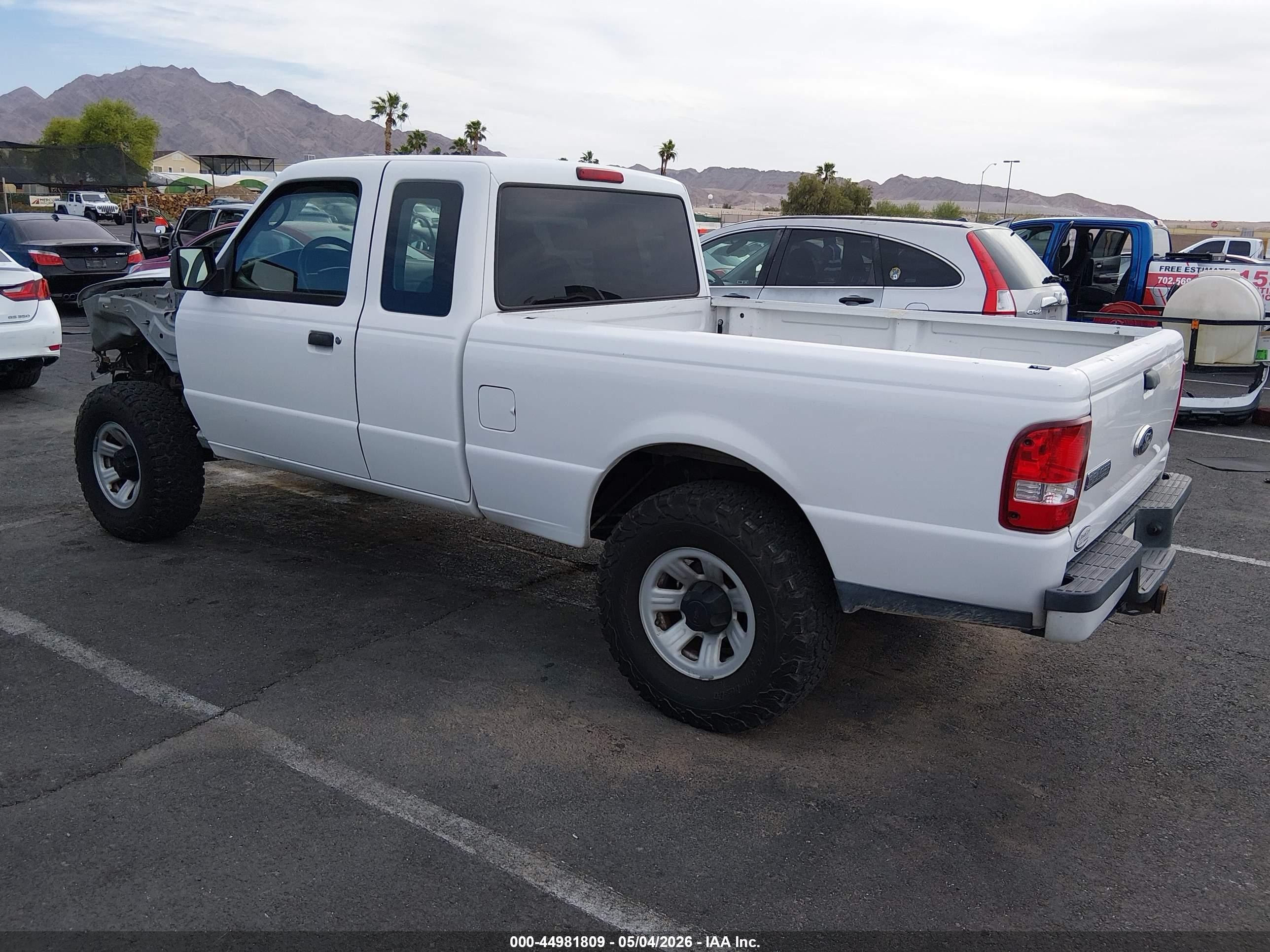 2010 Ford Ranger Sport/xlt Белый vin: 1FTKR4EE3APA58719