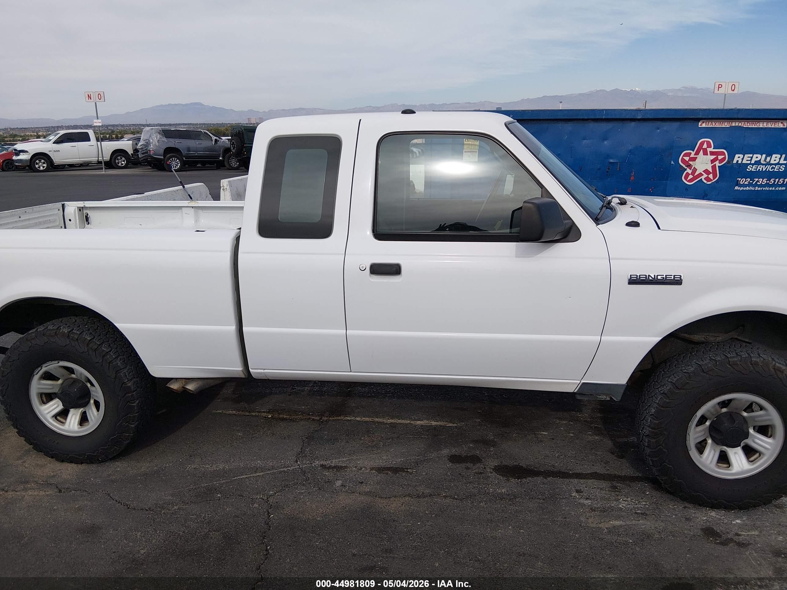 2010 Ford Ranger Sport/xlt Белый vin: 1FTKR4EE3APA58719