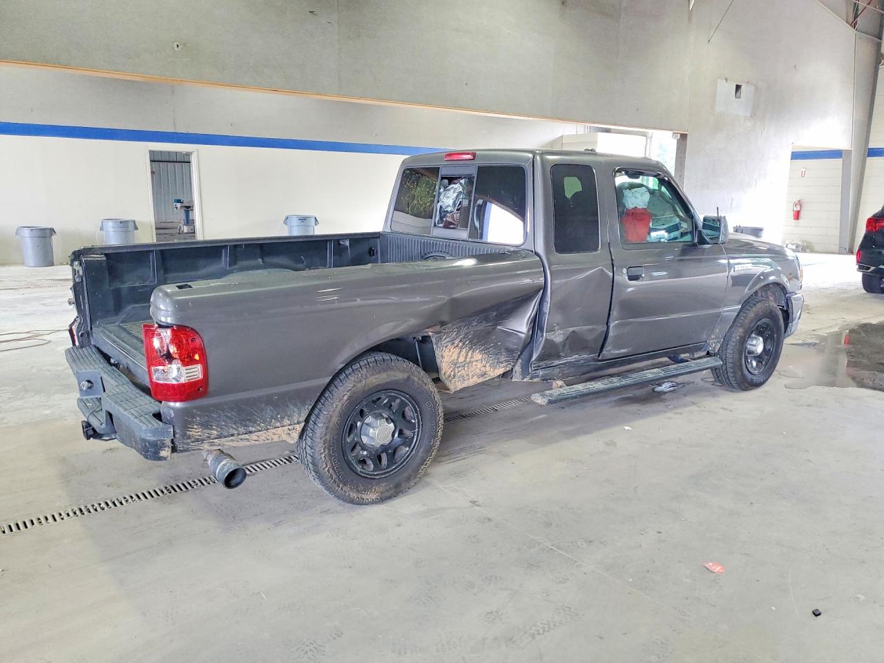 2011 Ford Ranger Super Cab Серый vin: 1FTKR4EE3BPA56793