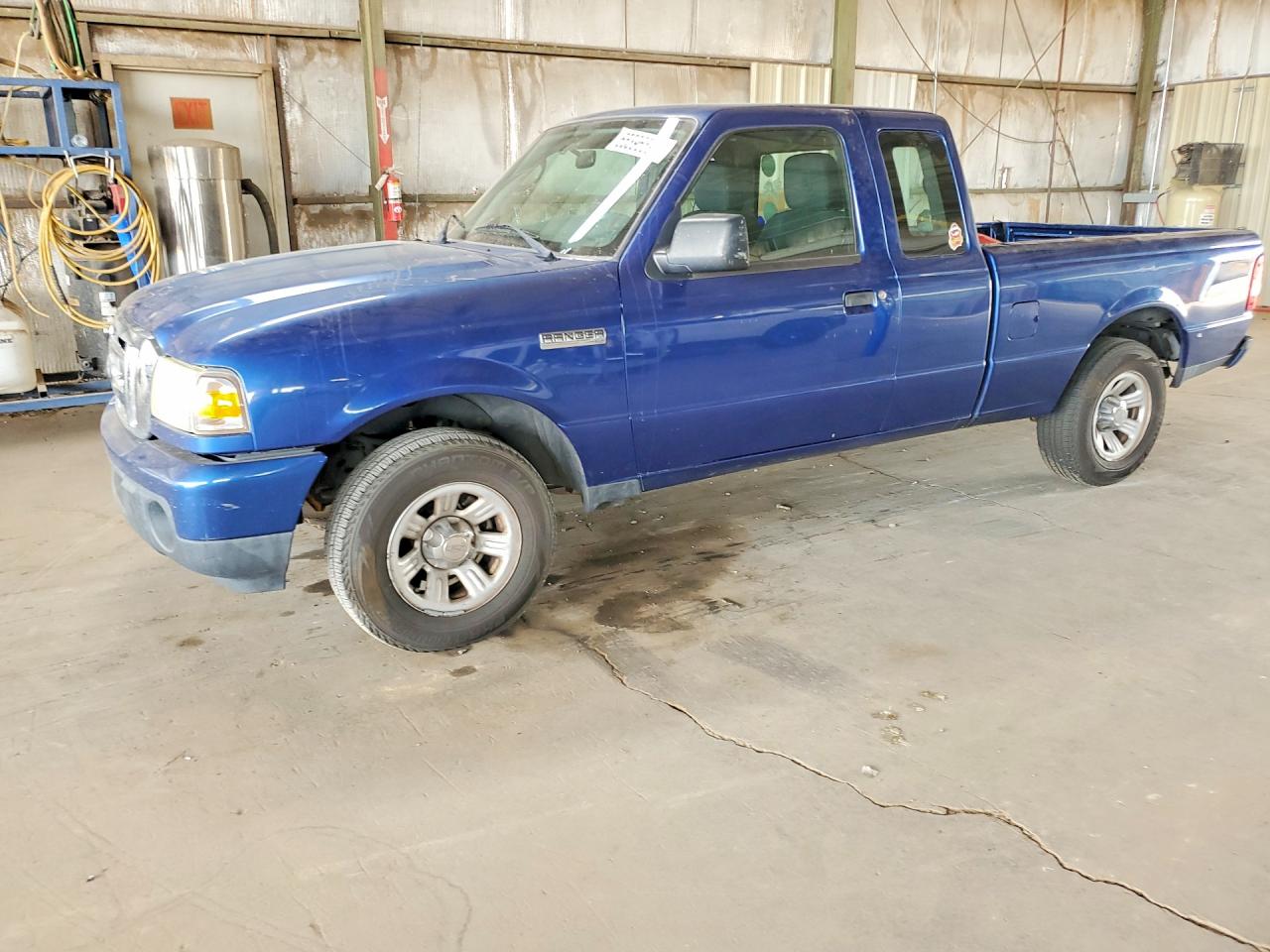 2011 Ford Ranger Super Cab Blue vin: 1FTKR4EE3BPA95142