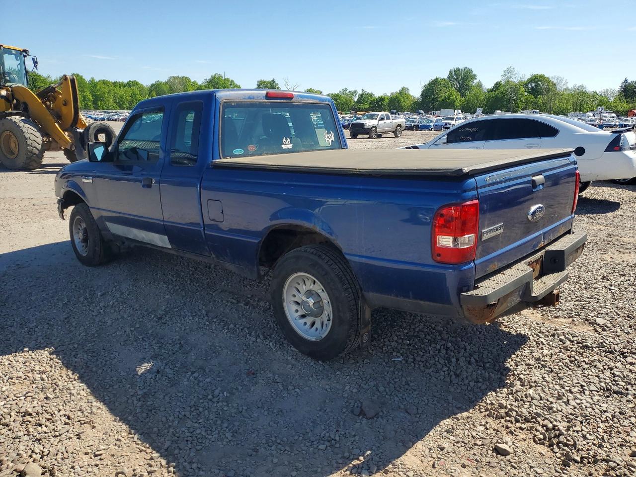 2011 Ford Ranger Super Cab Blue vin: 1FTKR4EE4BPA75515