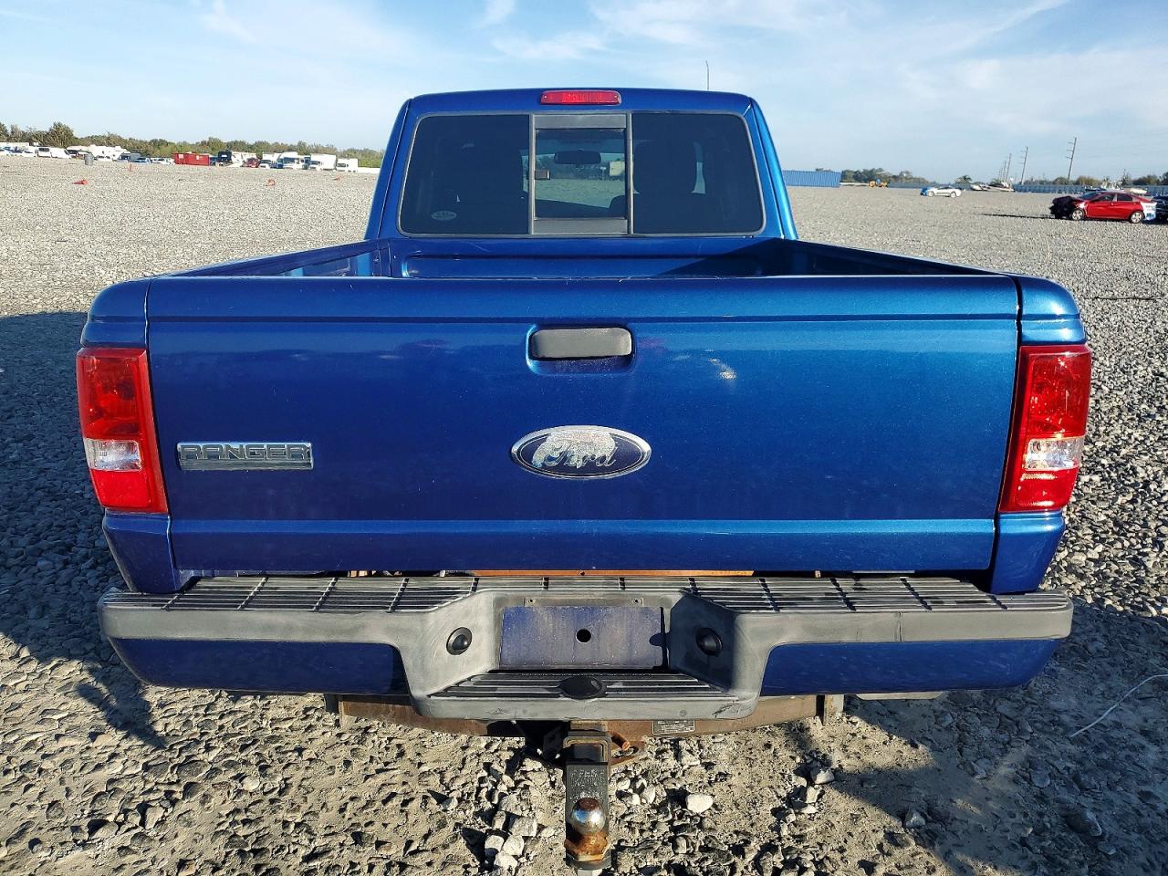 2010 Ford Ranger Super Cab Blue vin: 1FTKR4EE5APA21896