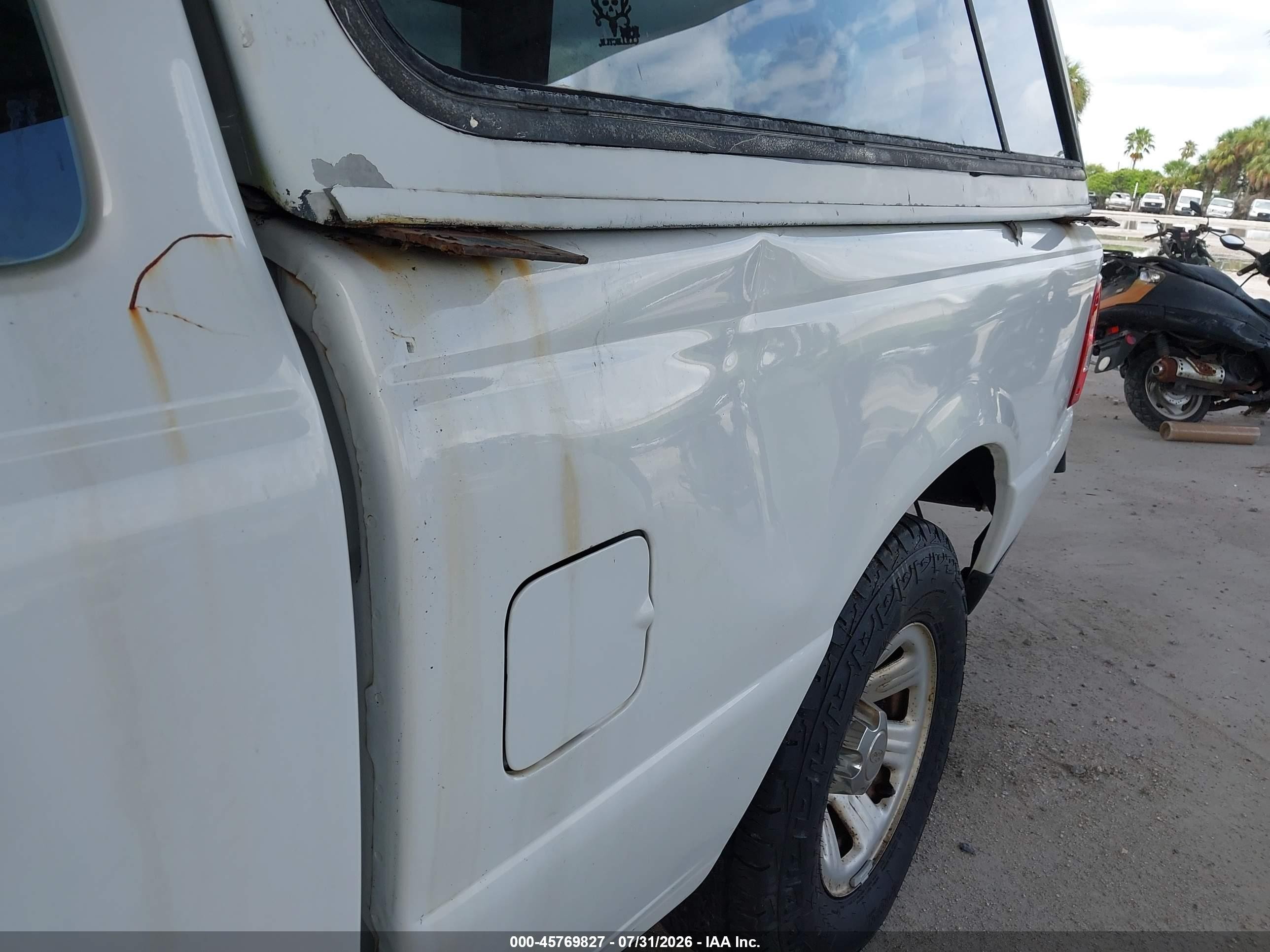 2010 Ford Ranger Sport/xlt White vin: 1FTKR4EE5APA30789