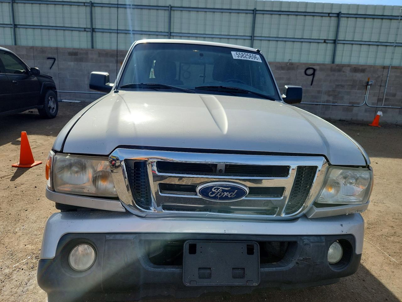 2010 Ford Ranger Super Cab Silver vin: 1FTKR4EE5APA30873