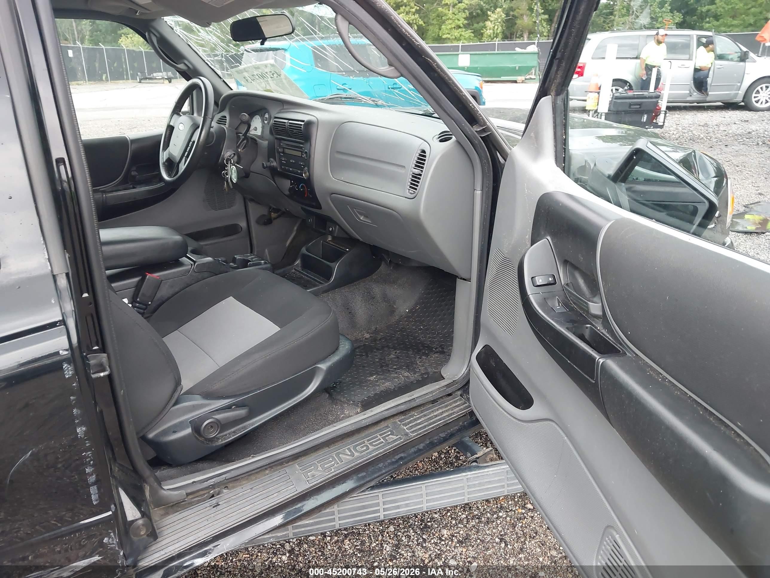 2010 Ford Ranger Sport/xlt Black vin: 1FTKR4EE5APA69883