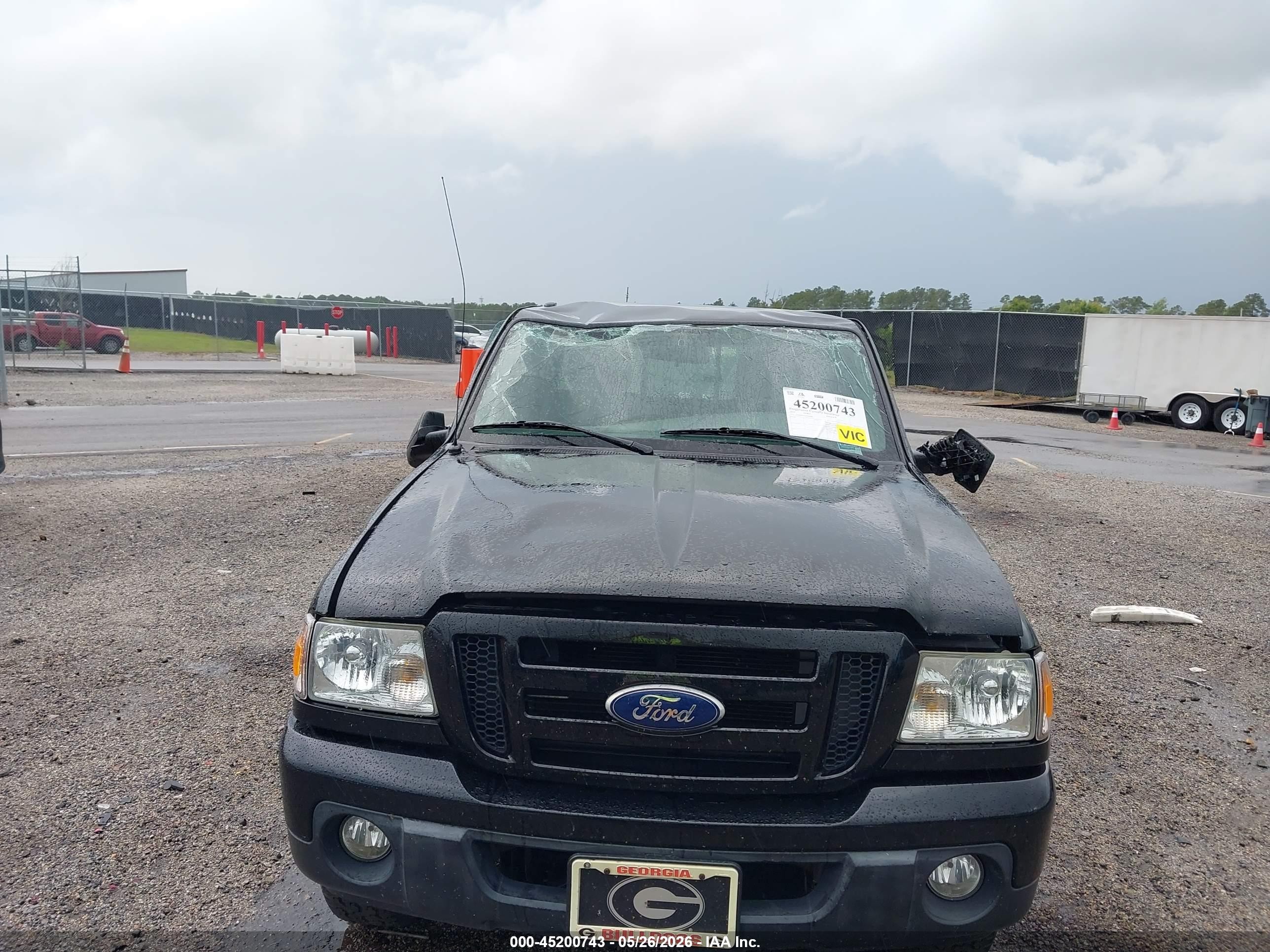 2010 Ford Ranger Sport/xlt Black vin: 1FTKR4EE5APA69883