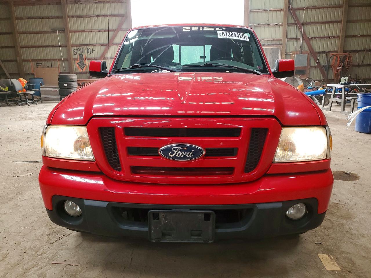 2011 Ford Ranger Super Cab Red vin: 1FTKR4EE5BPA72865