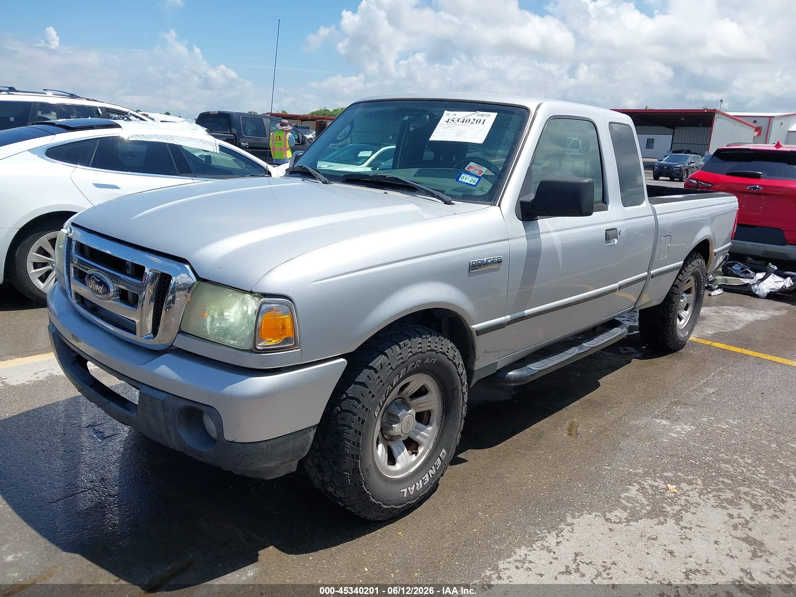 2011 Ford Ranger Xlt Silver vin: 1FTKR4EE5BPA79265
