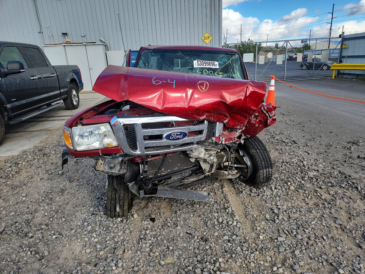 2010 Ford Ranger Super Cab Maroon vin: 1FTKR4EE6APA05299
