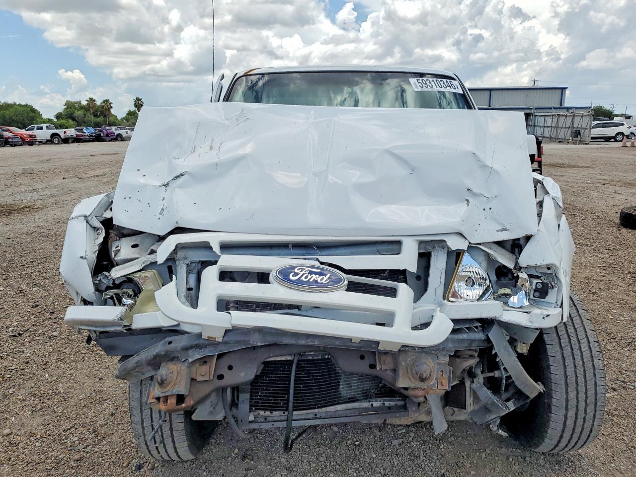 2011 Ford Ranger Super Cab White vin: 1FTKR4EE6BPA46582