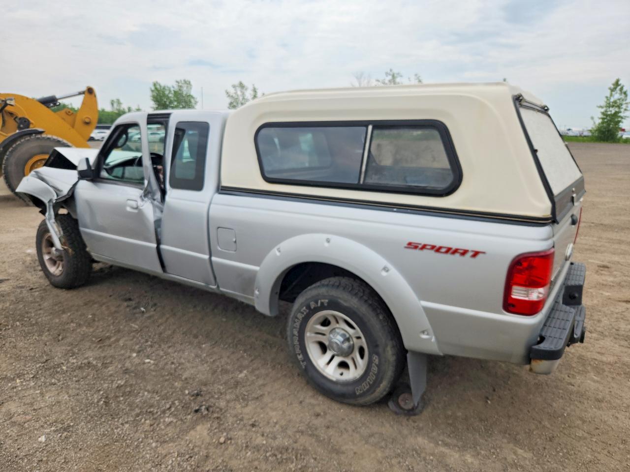 2010 Ford Ranger Super Cab Silver vin: 1FTKR4EE7APA11449