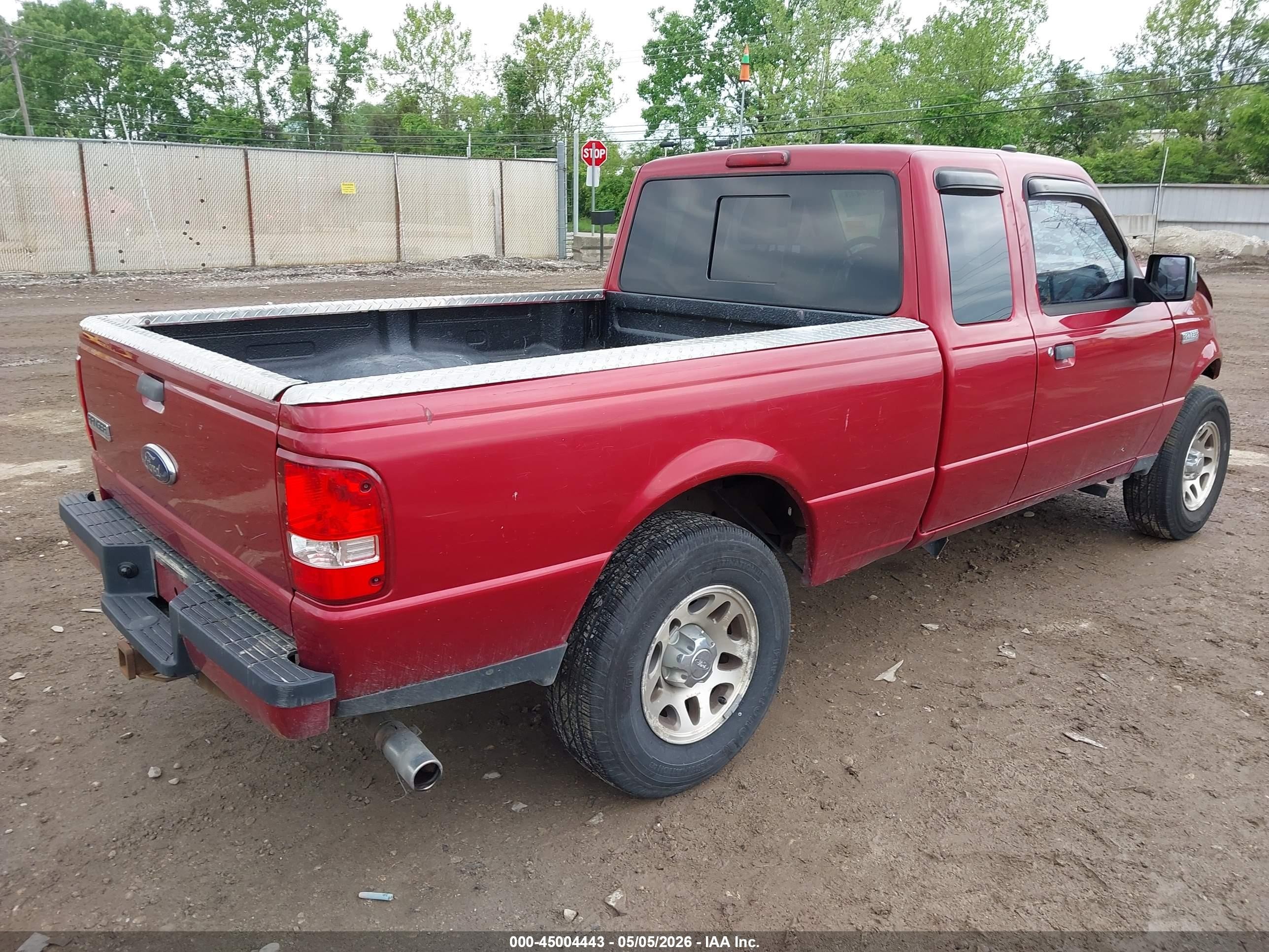 2010 Ford Ranger Sport/xlt Красный vin: 1FTKR4EE7APA29949