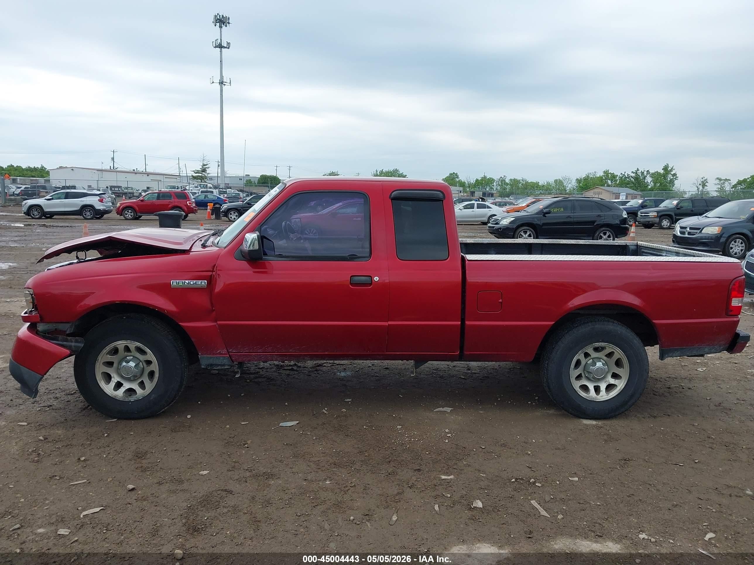 2010 Ford Ranger Sport/xlt Красный vin: 1FTKR4EE7APA29949