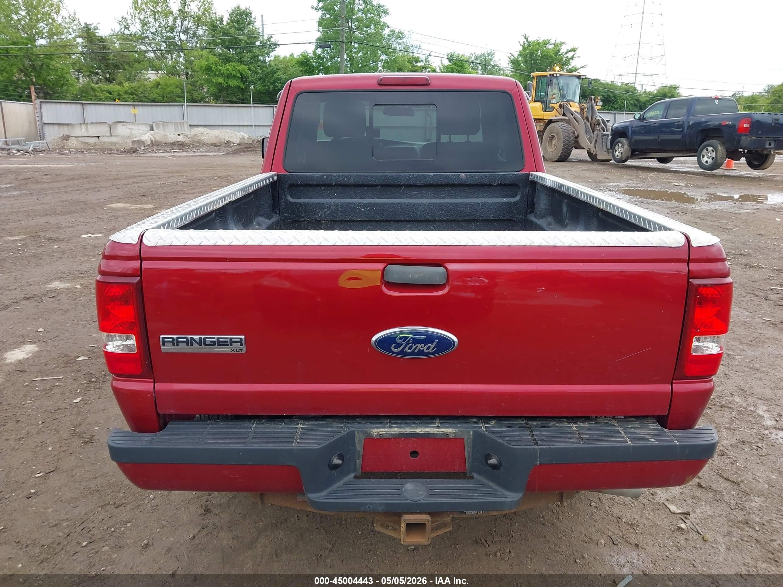 2010 Ford Ranger Sport/xlt Красный vin: 1FTKR4EE7APA29949