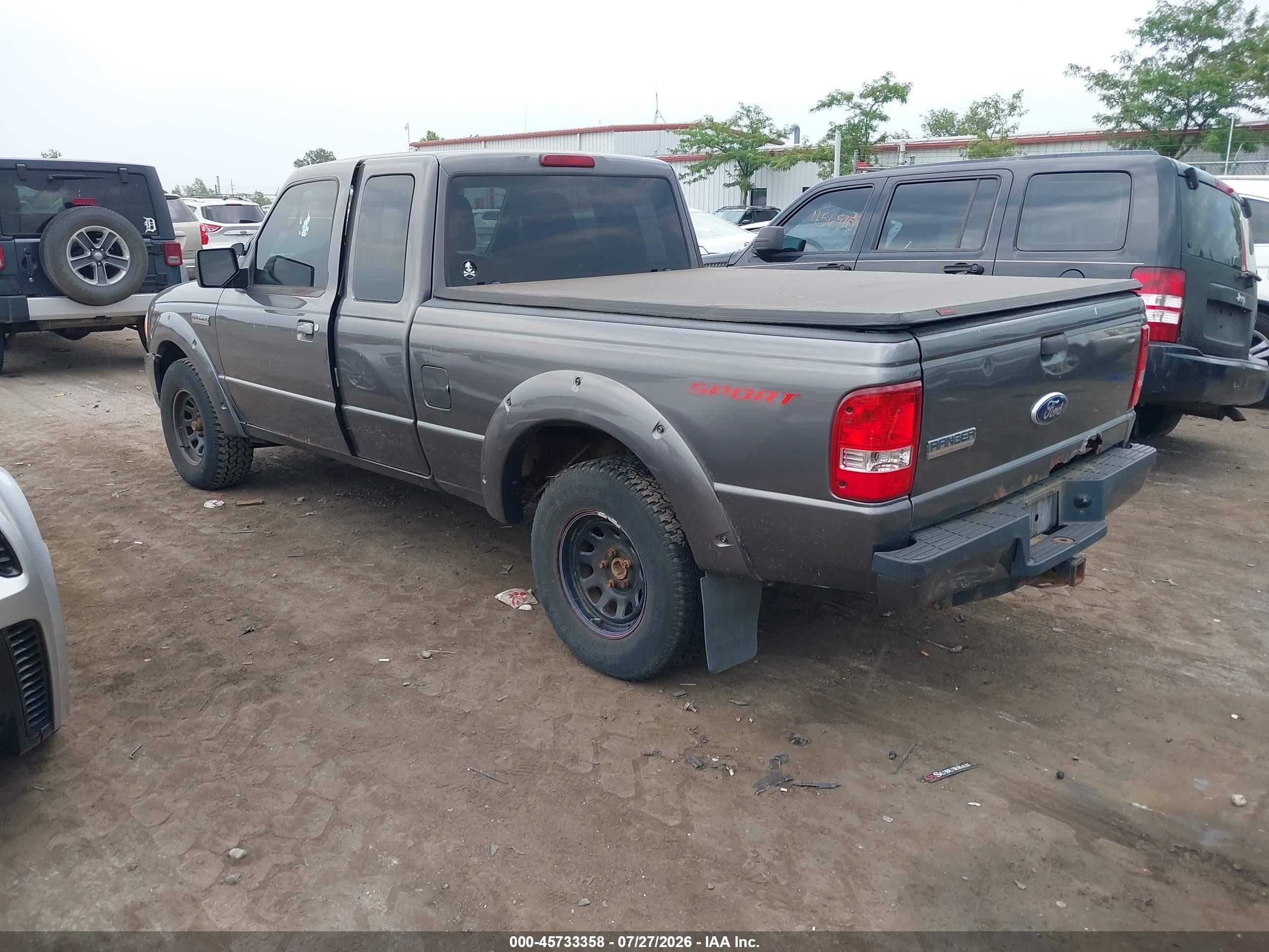 2011 Ford Ranger Sport Gray vin: 1FTKR4EE7BPA57994