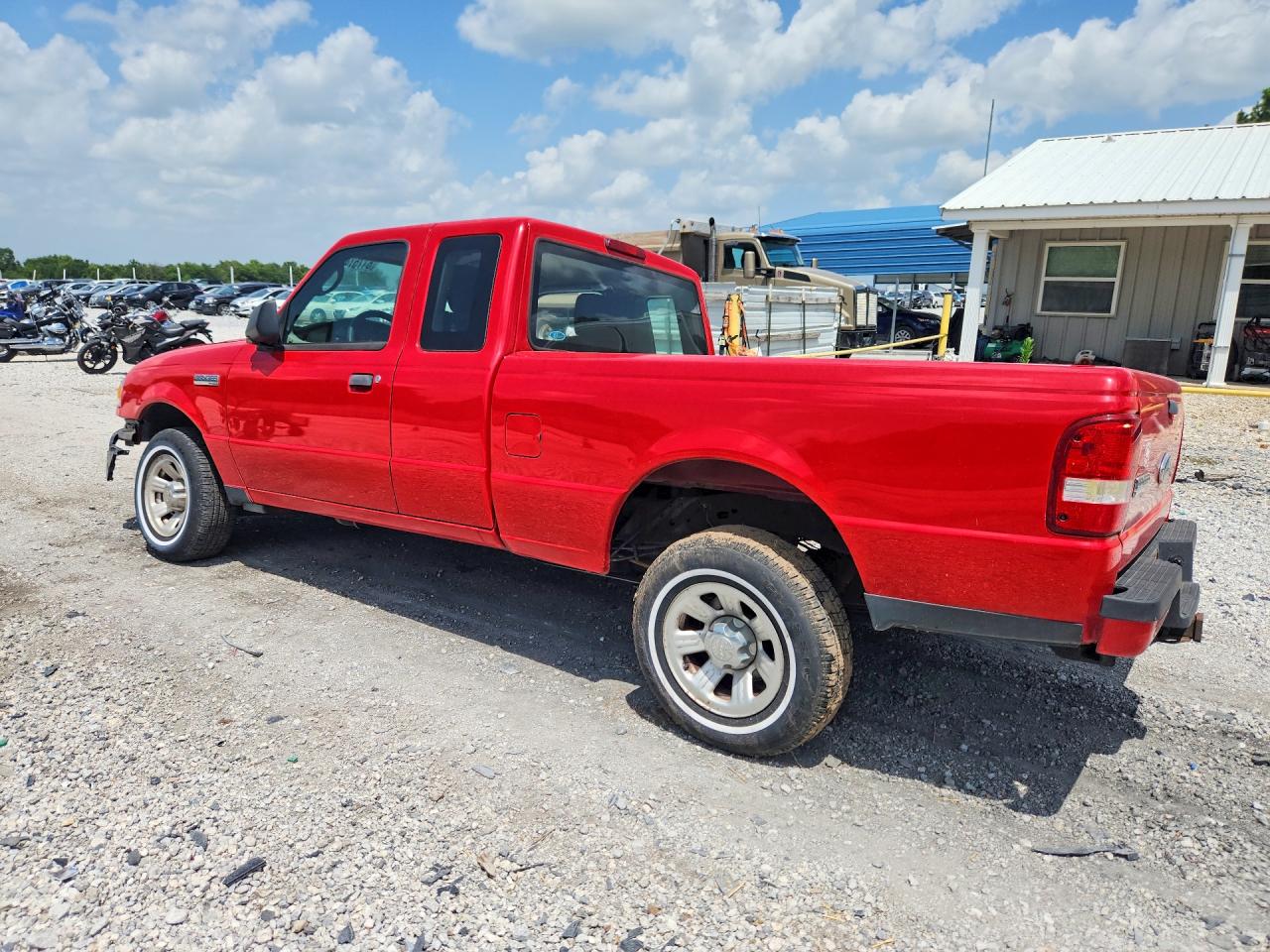 2011 Ford Ranger Super Cab Красный vin: 1FTKR4EE7BPA63181
