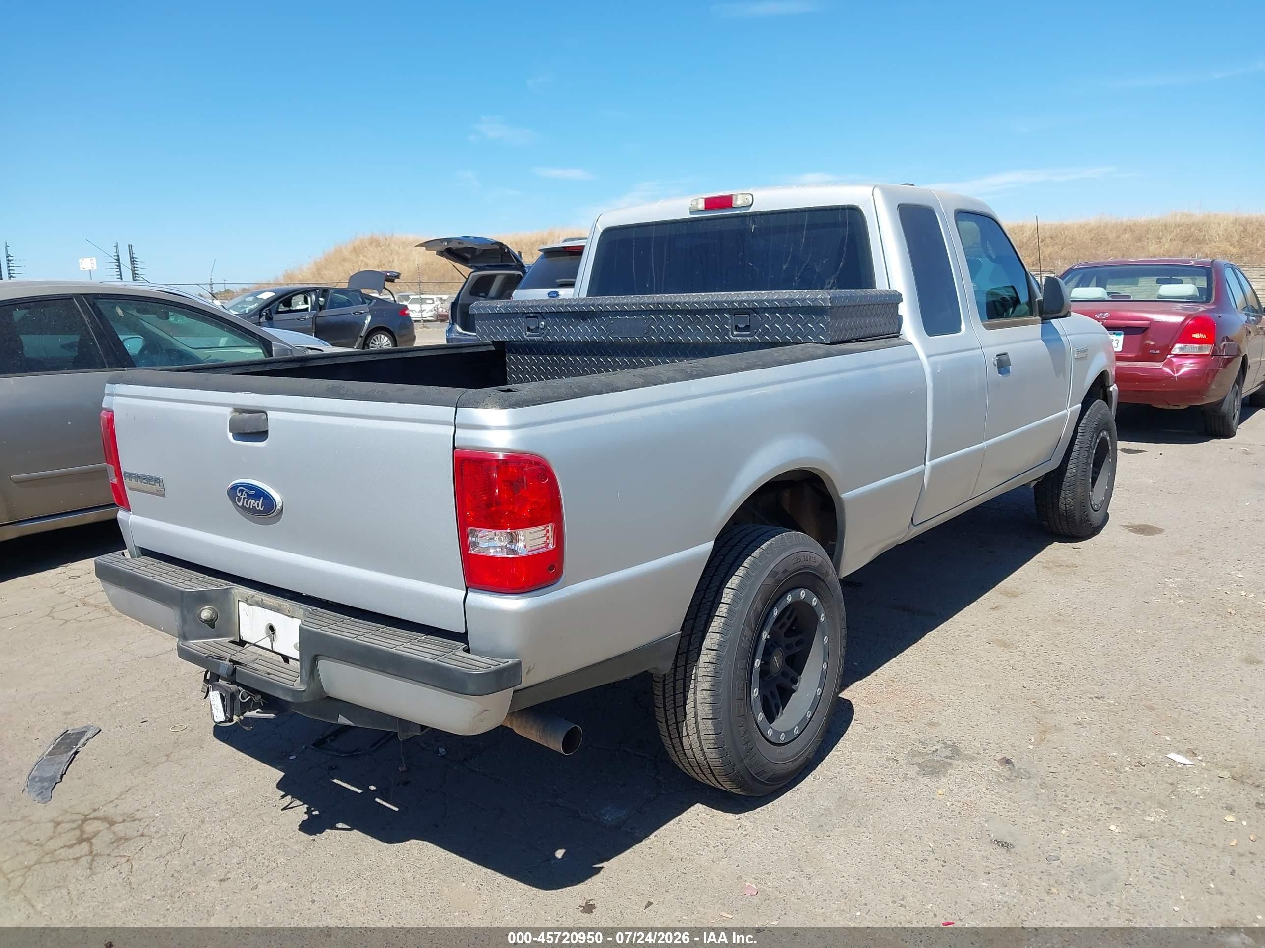 2011 Ford Ranger Xlt Серый vin: 1FTKR4EE7BPA72009