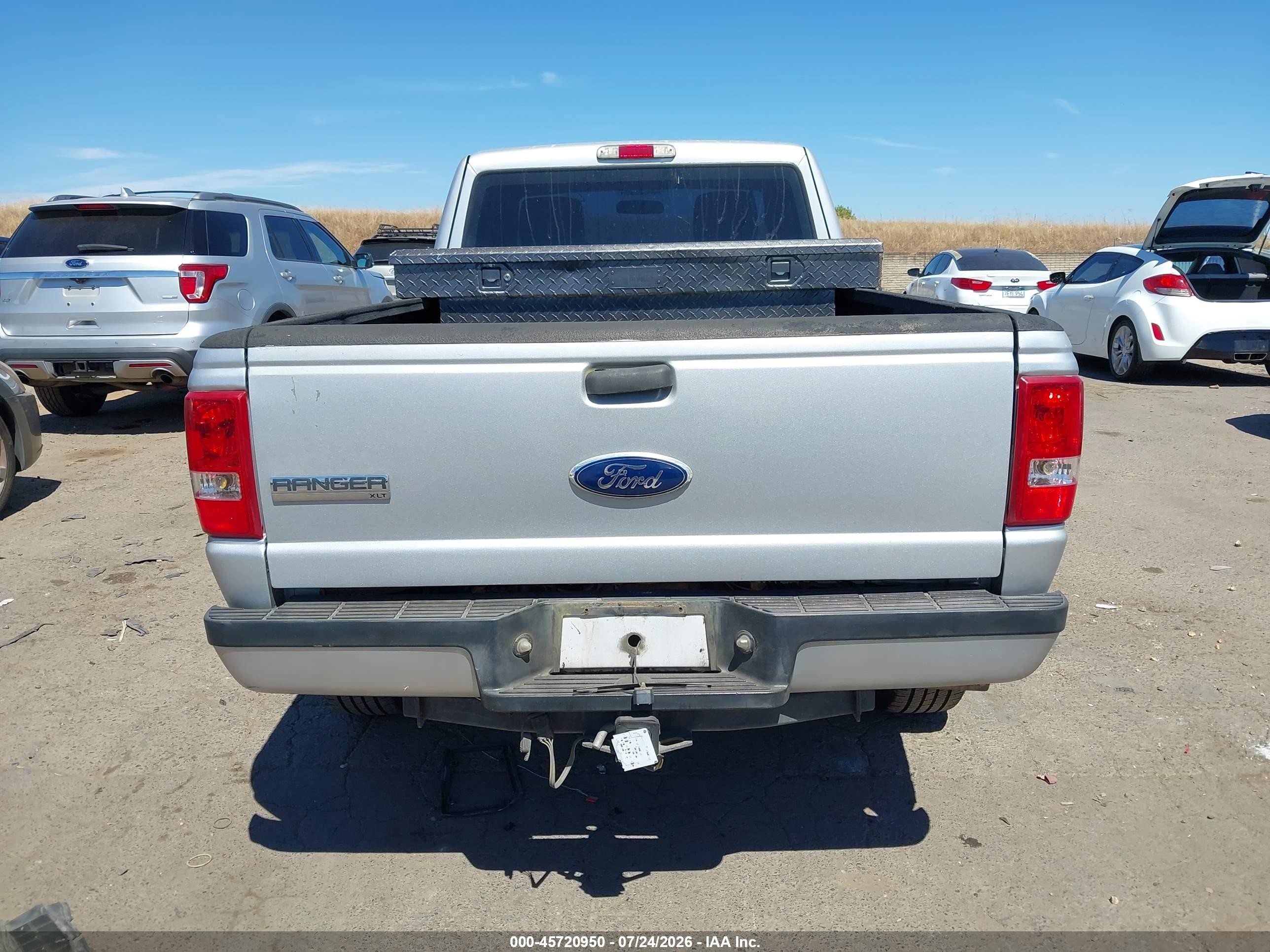 2011 Ford Ranger Xlt Серый vin: 1FTKR4EE7BPA72009