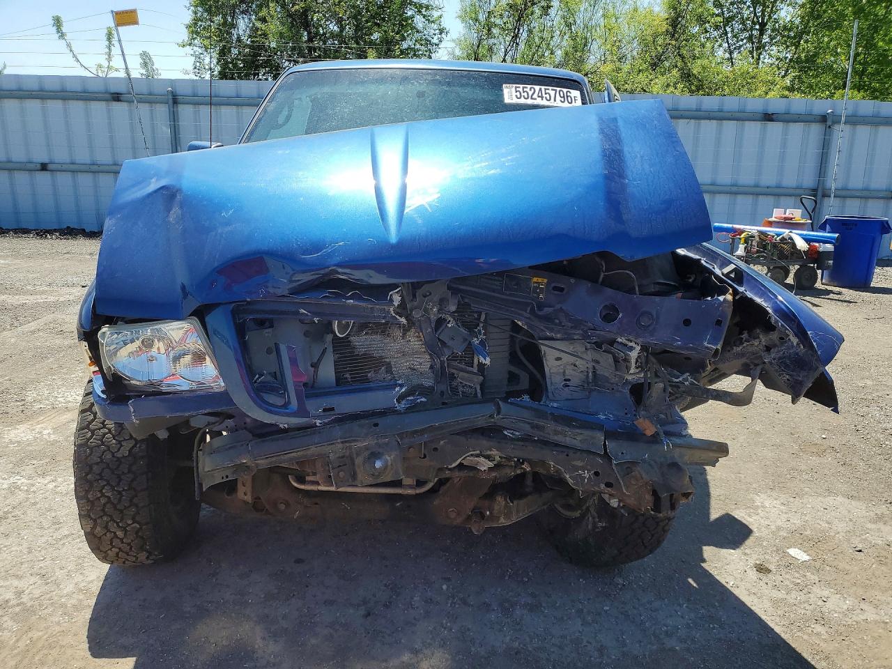 2011 Ford Ranger Super Cab Blue vin: 1FTKR4EE8BPB11965