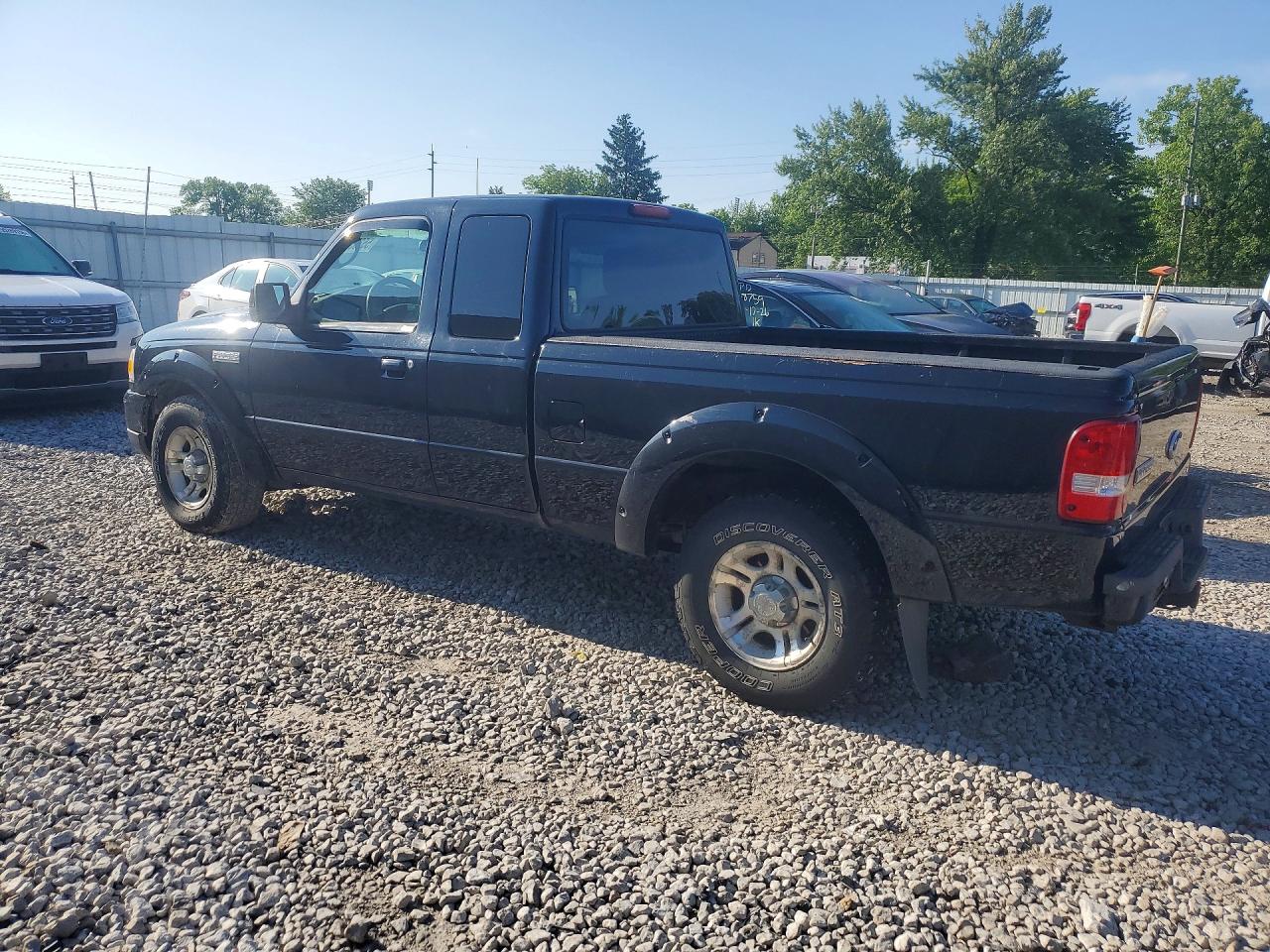 2010 Ford Ranger Super Cab Черный vin: 1FTKR4EE9APA02283