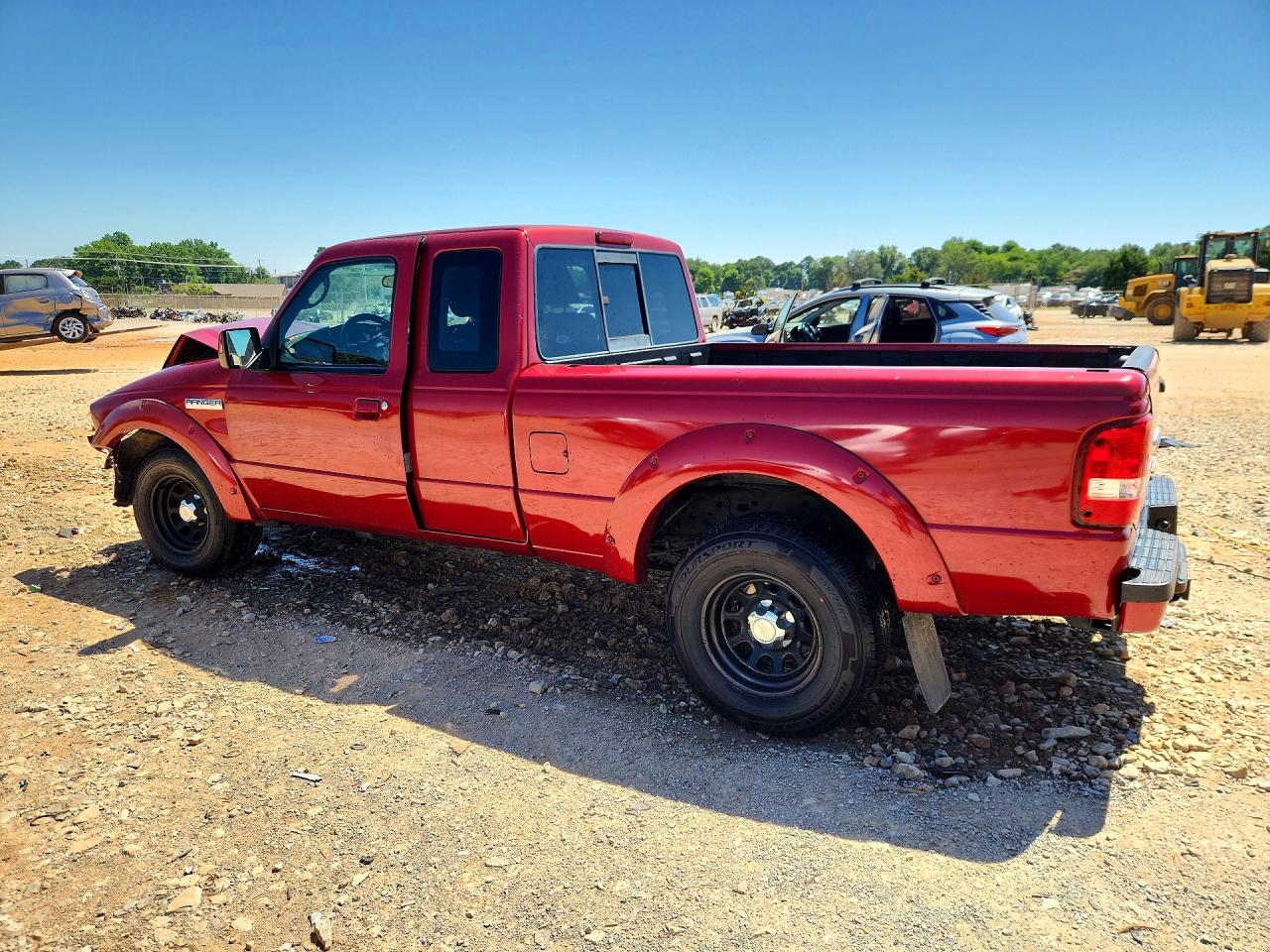 2010 Ford Ranger Super Cab Красный vin: 1FTKR4EE9APA17804