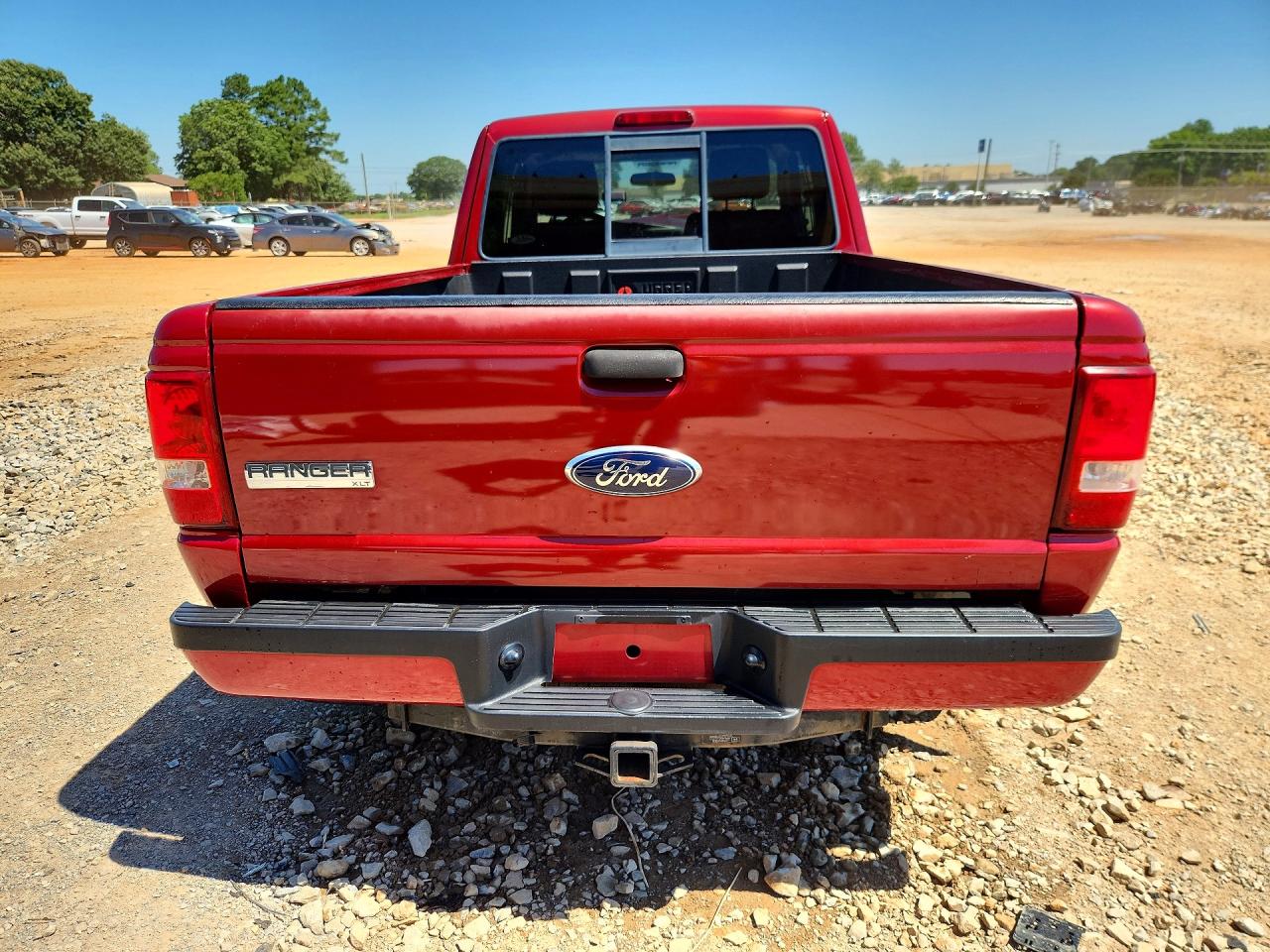 2010 Ford Ranger Super Cab Красный vin: 1FTKR4EE9APA17804