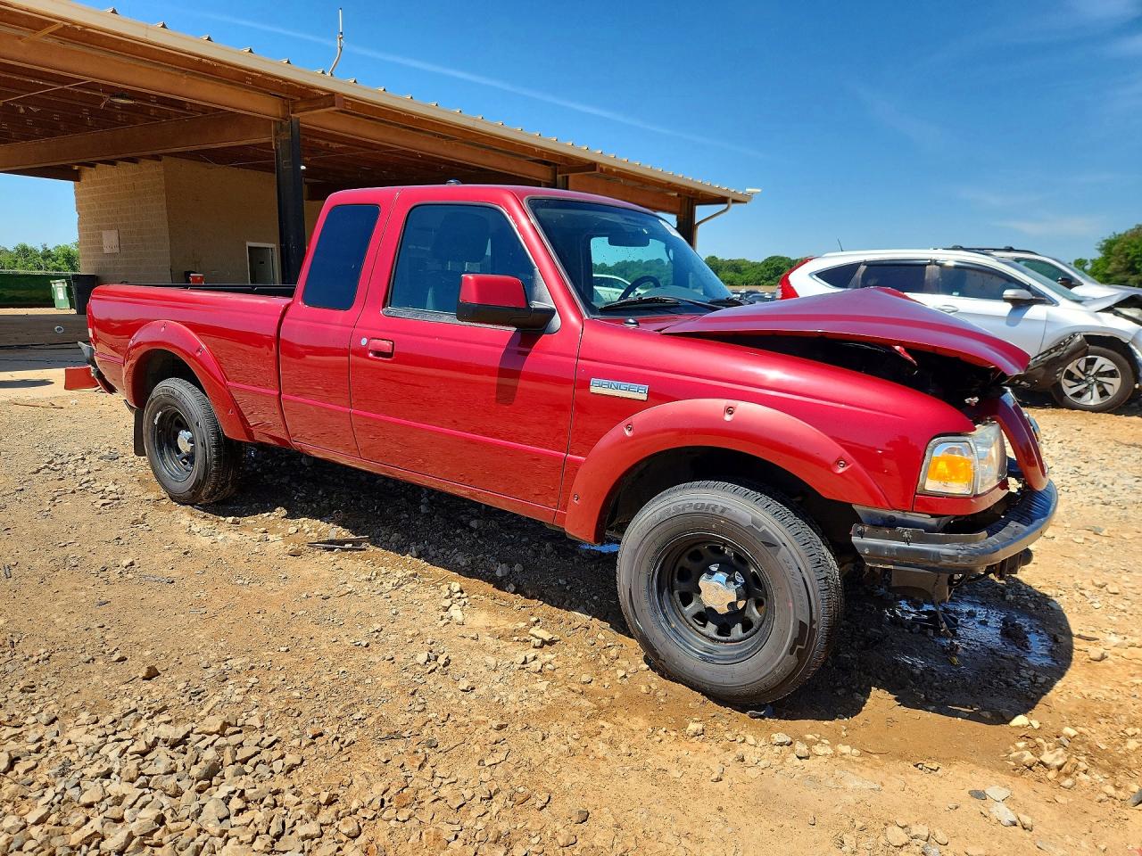 2010 Ford Ranger Super Cab Красный vin: 1FTKR4EE9APA17804