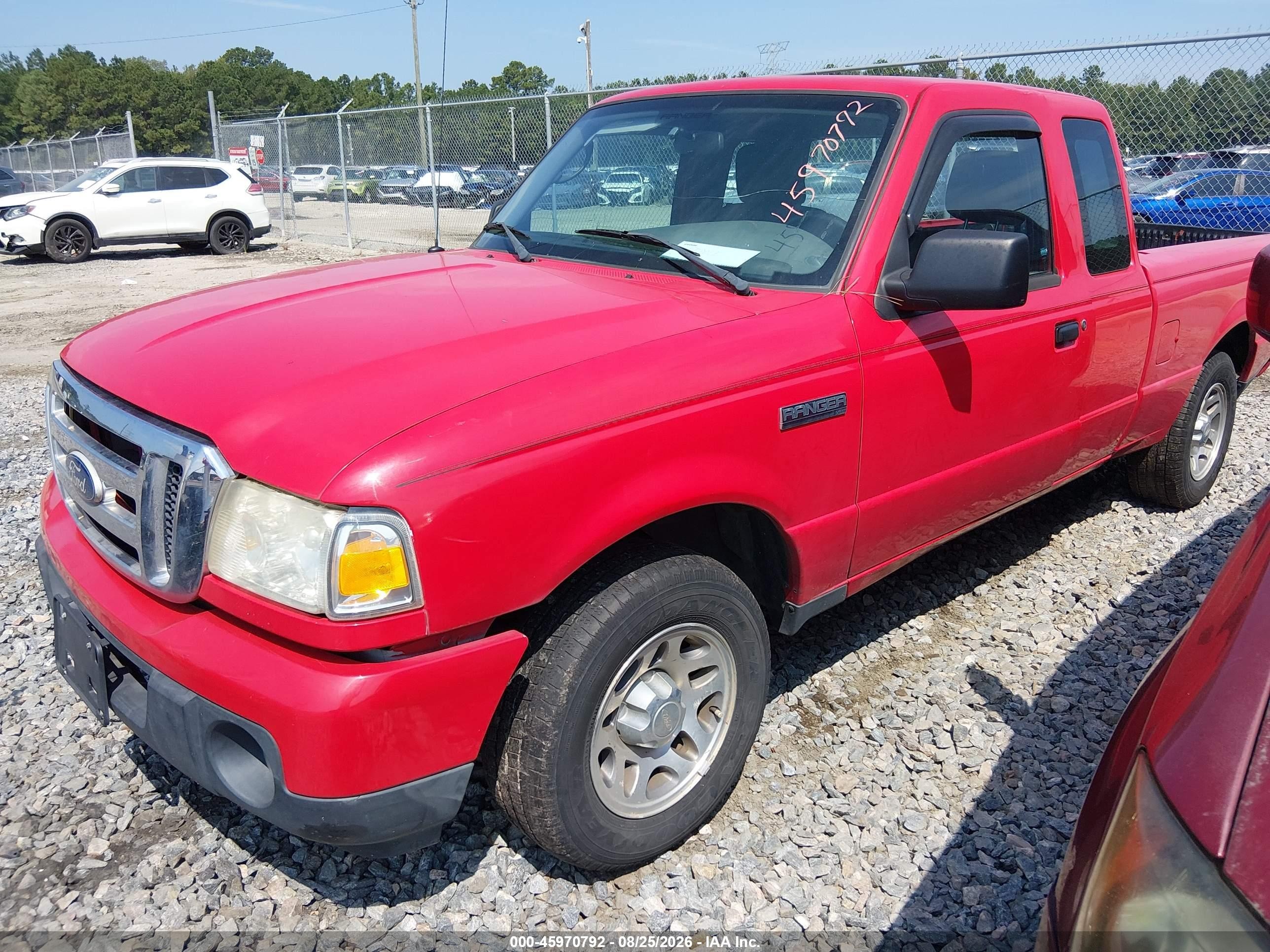 2010 Ford Ranger Sport/xlt Красный vin: 1FTKR4EE9APA73368
