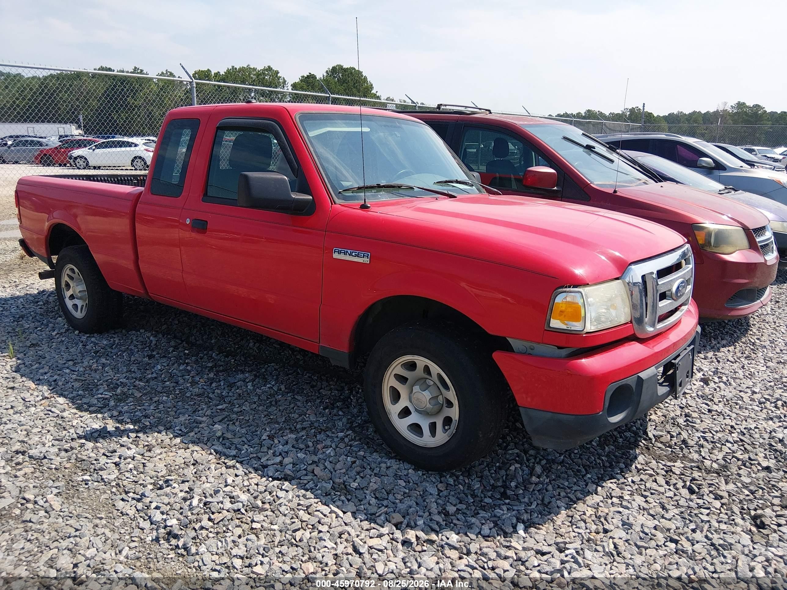 2010 Ford Ranger Sport/xlt Красный vin: 1FTKR4EE9APA73368