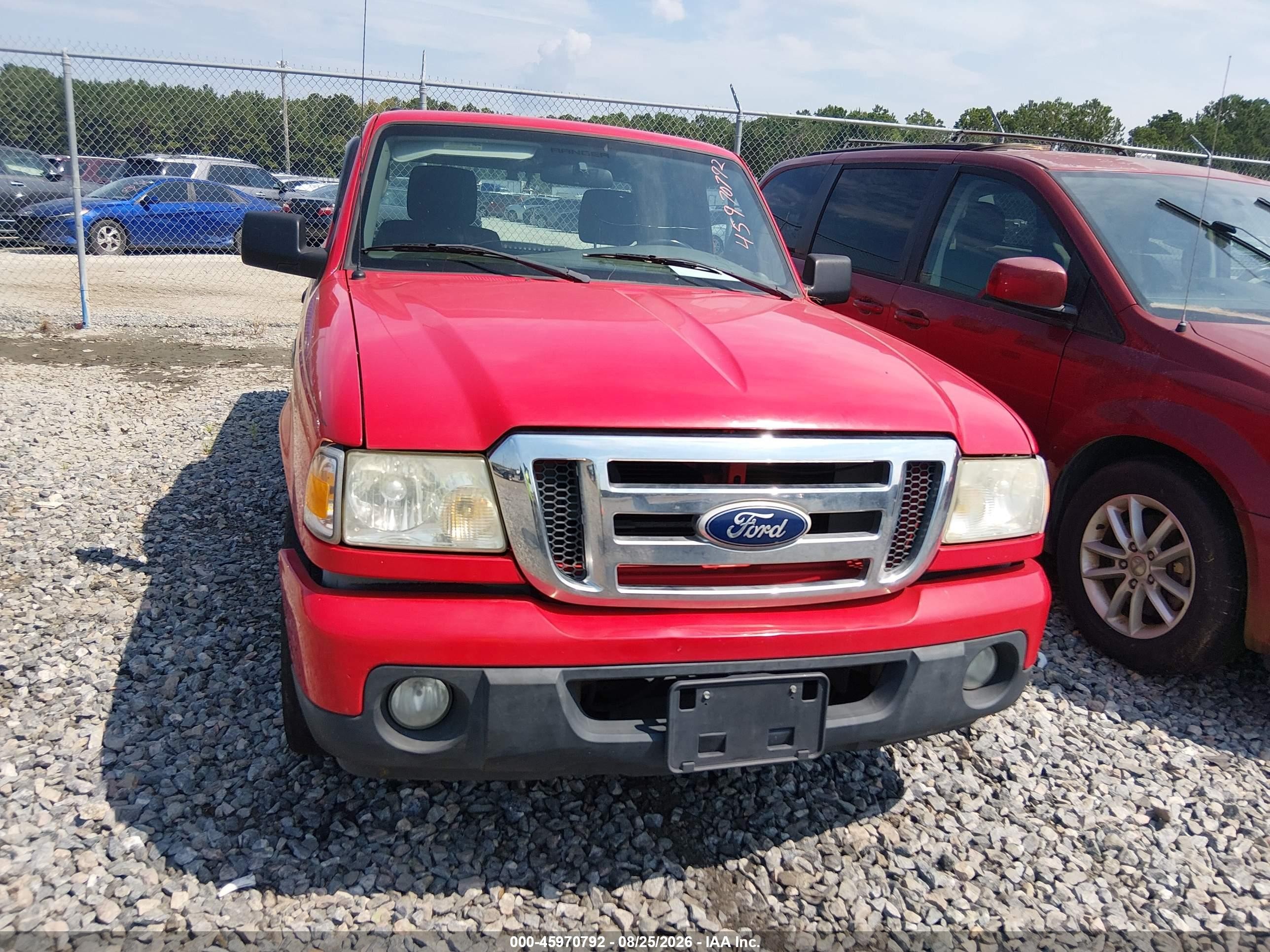 2010 Ford Ranger Sport/xlt Красный vin: 1FTKR4EE9APA73368