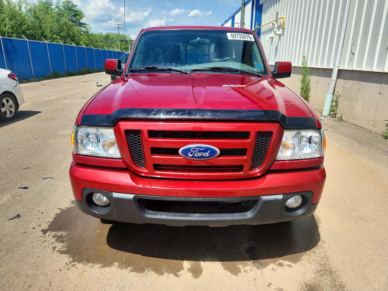 2010 Ford Ranger Super Cab Красный vin: 1FTKR4EE9APA74908