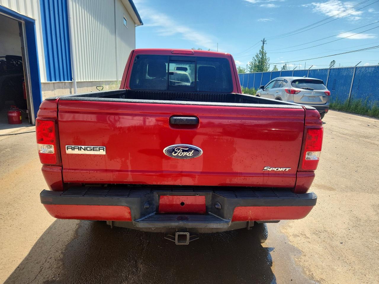 2010 Ford Ranger Super Cab Красный vin: 1FTKR4EE9APA74908