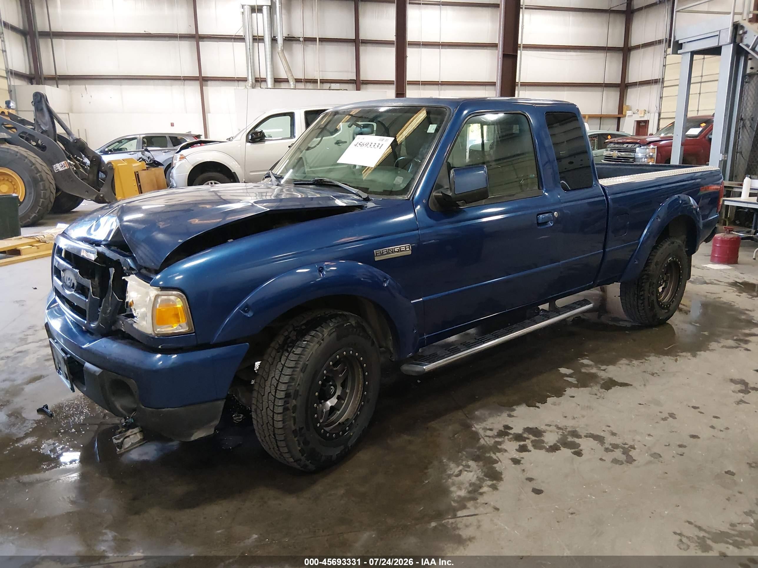 2011 Ford Ranger Sport Blue vin: 1FTKR4EE9BPA90091