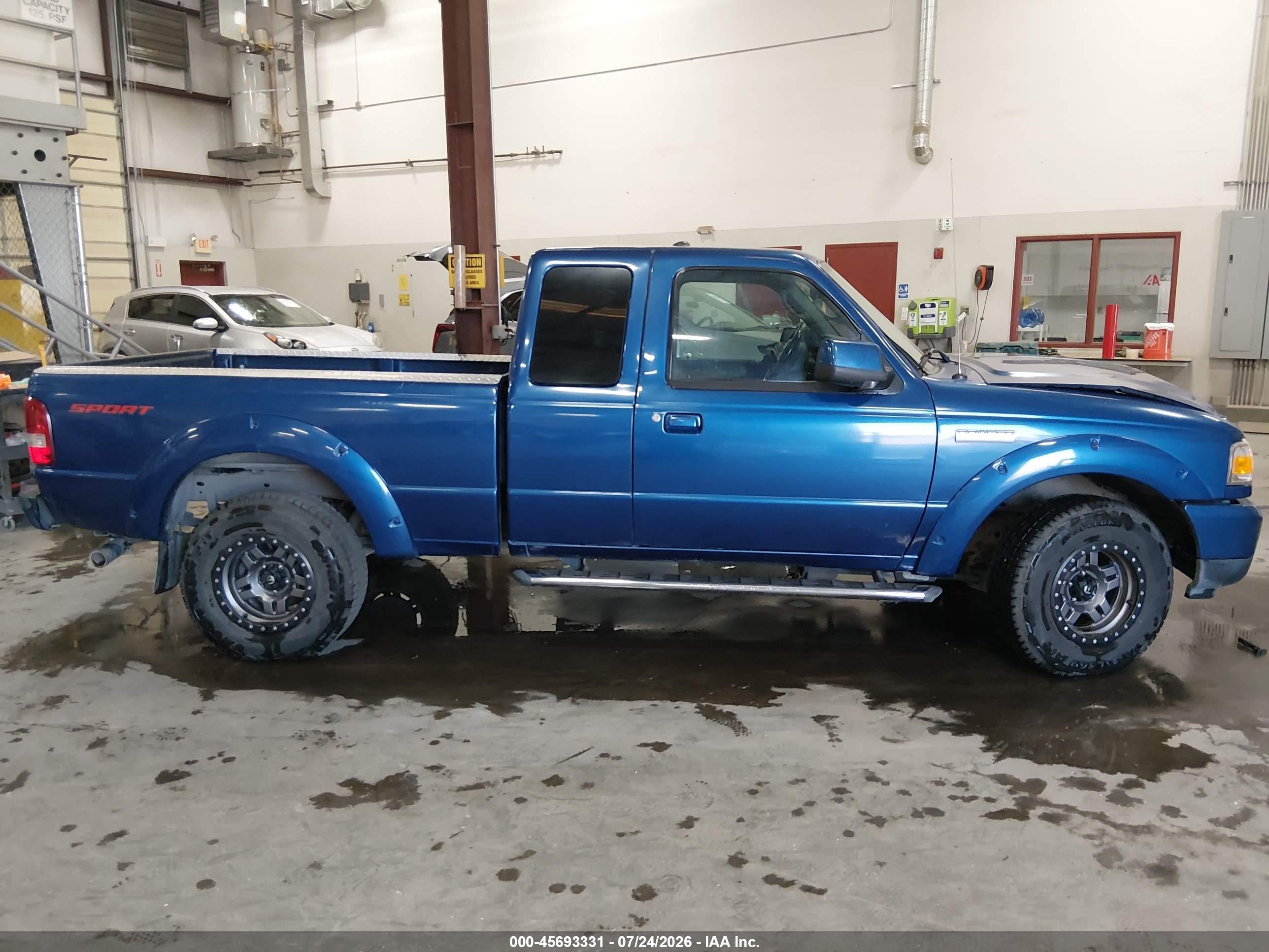 2011 Ford Ranger Sport Blue vin: 1FTKR4EE9BPA90091