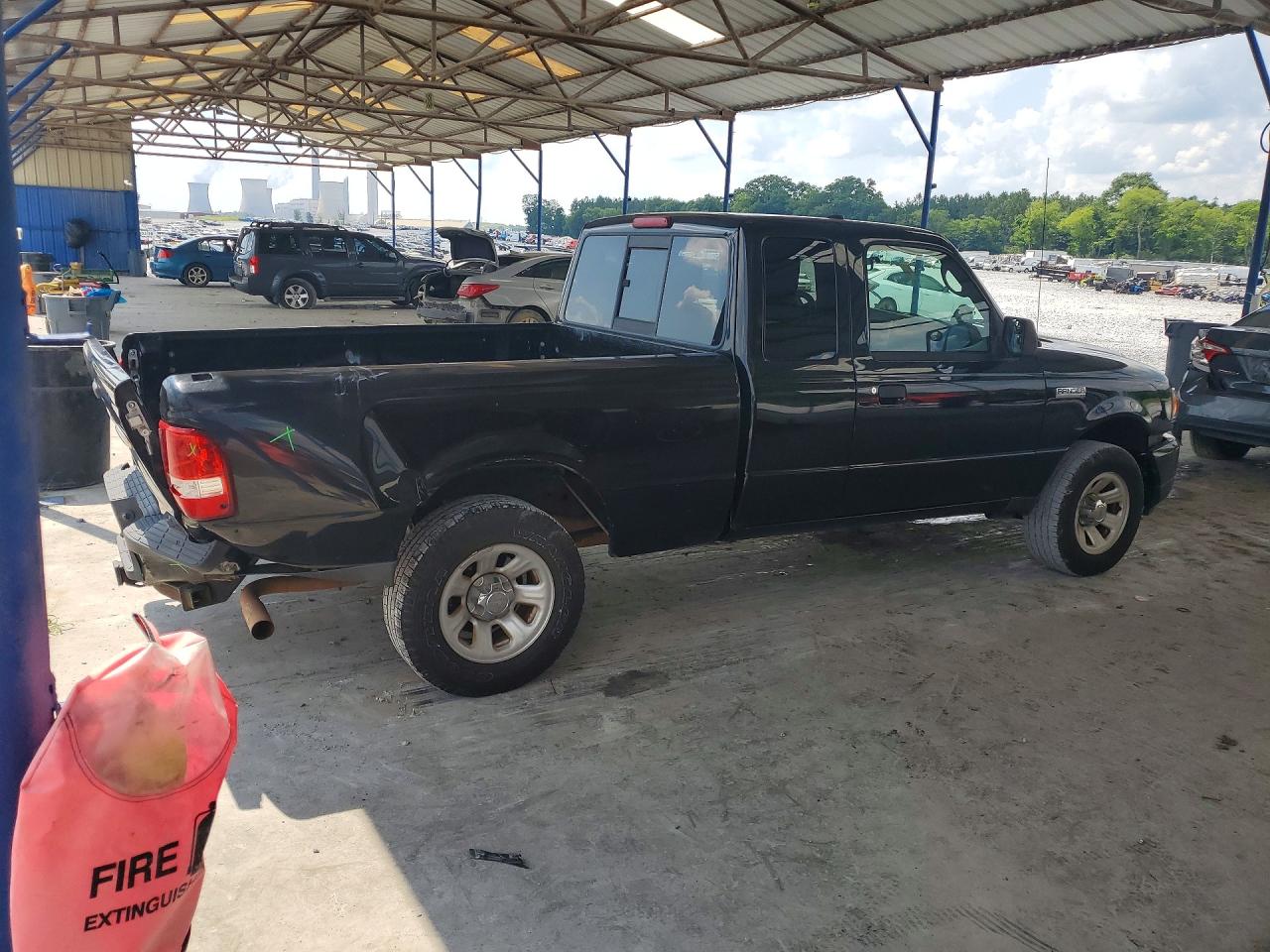 2011 Ford Ranger Super Cab Black vin: 1FTKR4EE9BPA90799