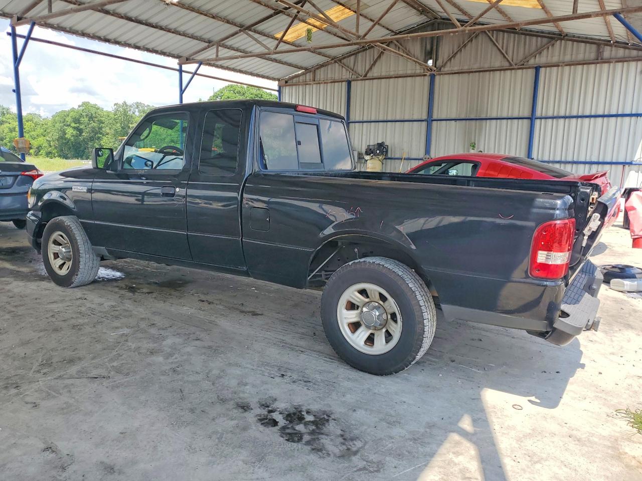 2011 Ford Ranger Super Cab Black vin: 1FTKR4EE9BPA90799