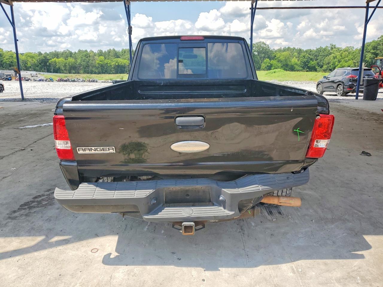 2011 Ford Ranger Super Cab Black vin: 1FTKR4EE9BPA90799