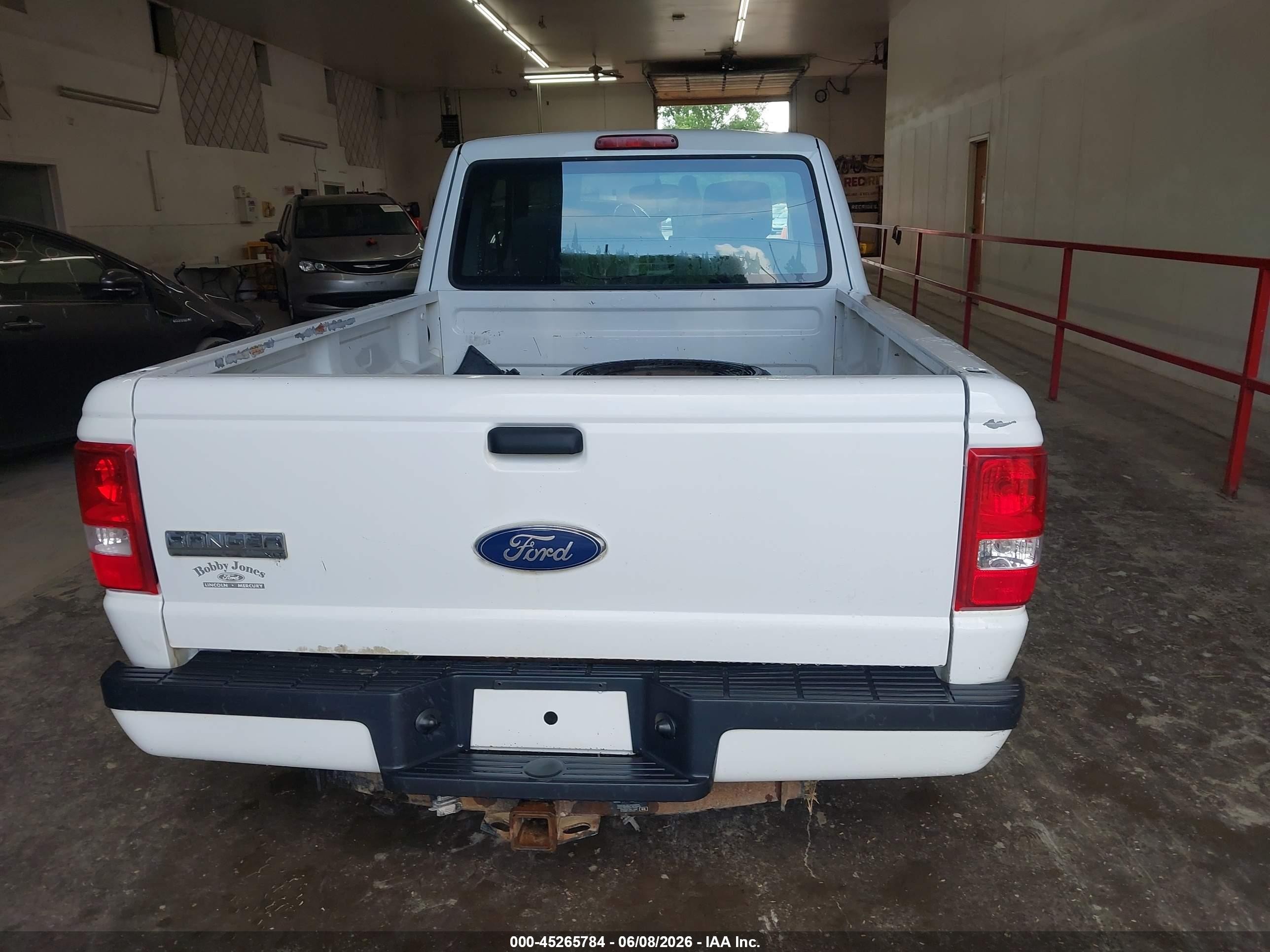 2010 Ford Ranger Sport/xlt White vin: 1FTKR4EEXAPA02616
