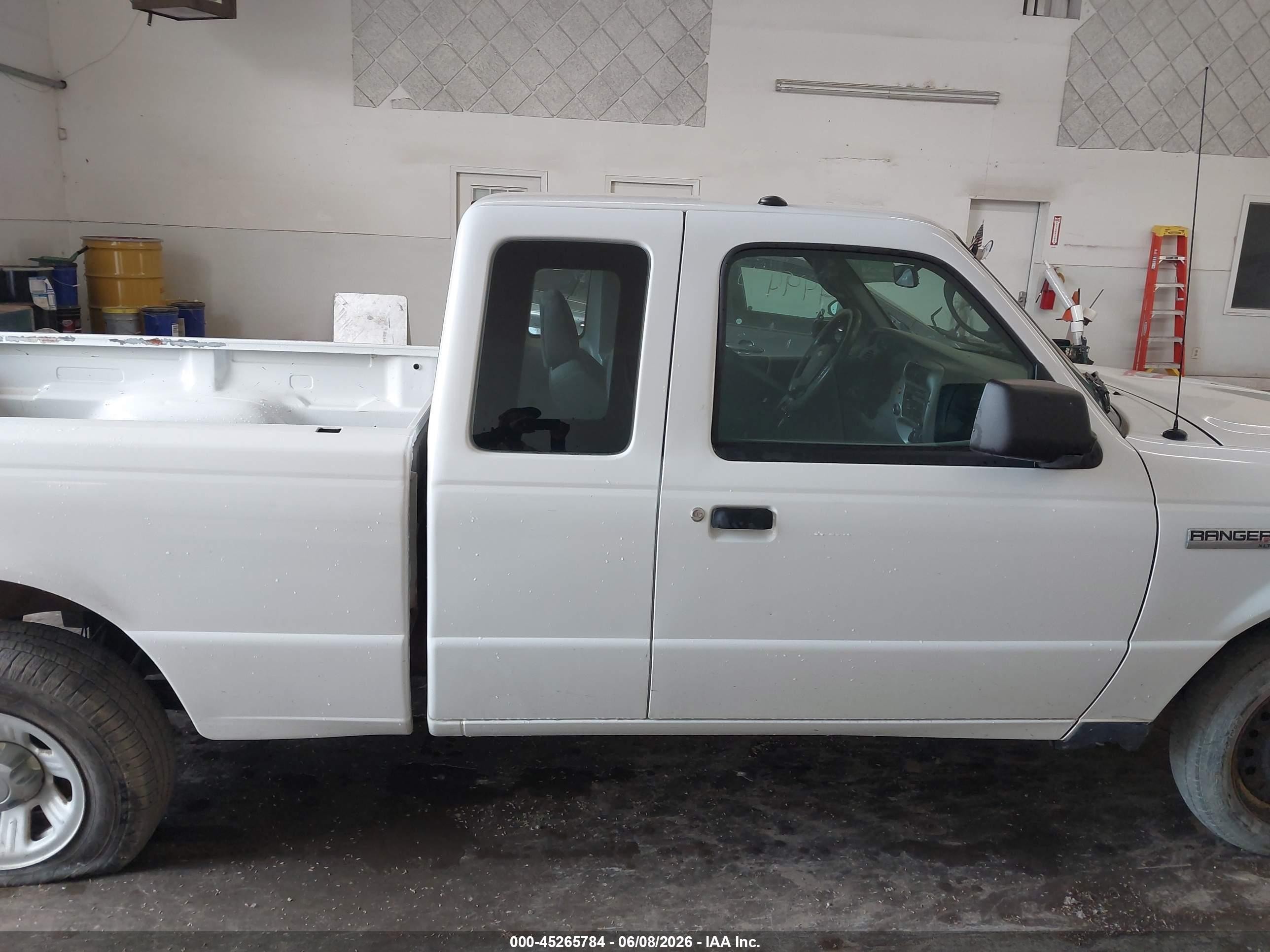 2010 Ford Ranger Sport/xlt White vin: 1FTKR4EEXAPA02616
