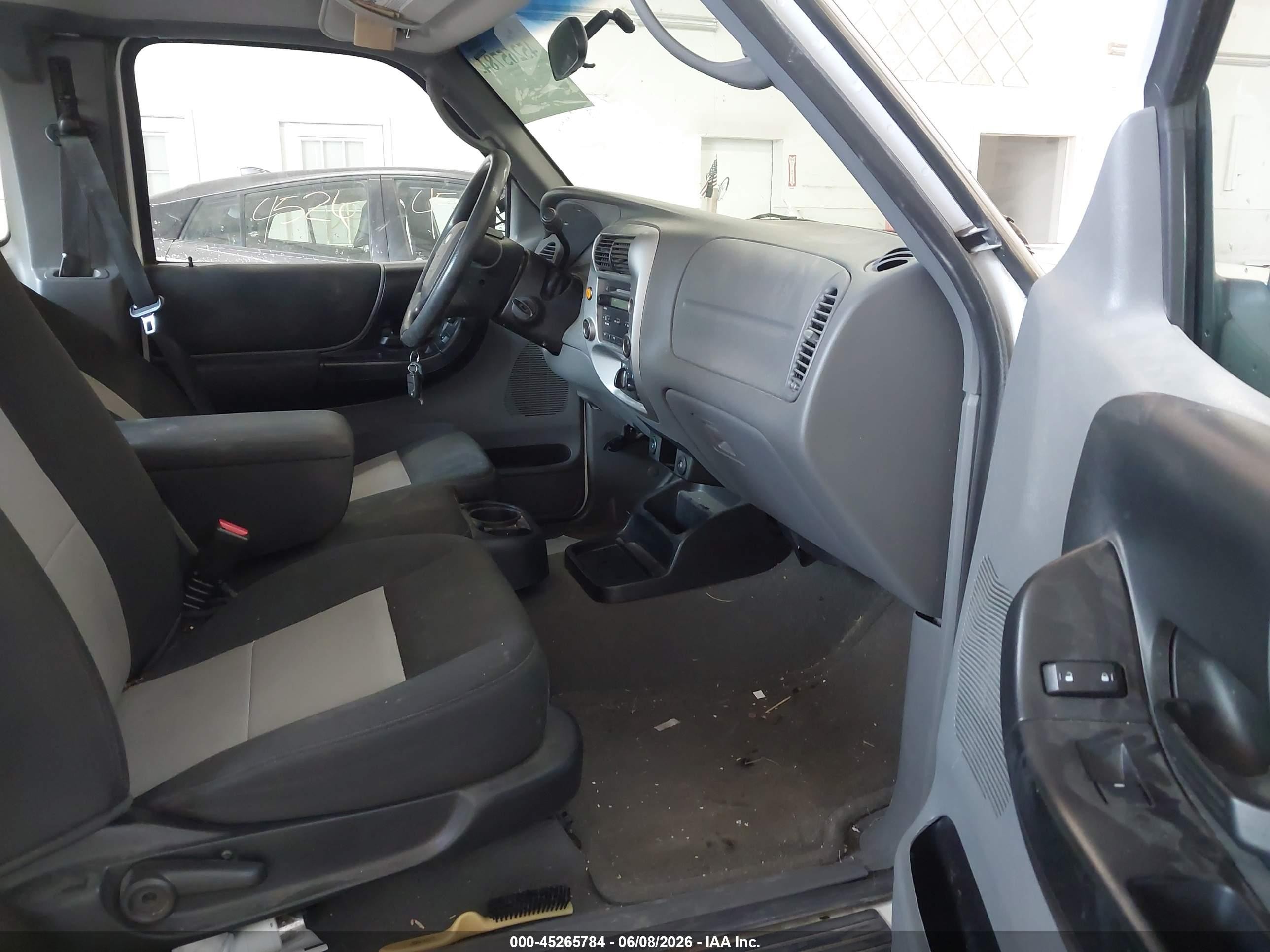 2010 Ford Ranger Sport/xlt White vin: 1FTKR4EEXAPA02616