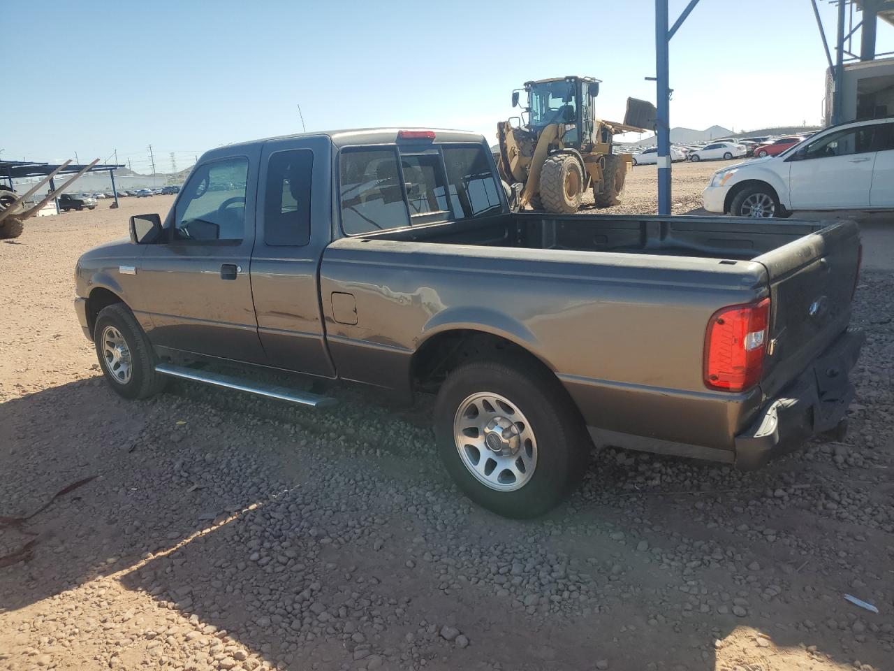 2010 Ford Ranger Super Cab Gray vin: 1FTKR4EEXAPA38225