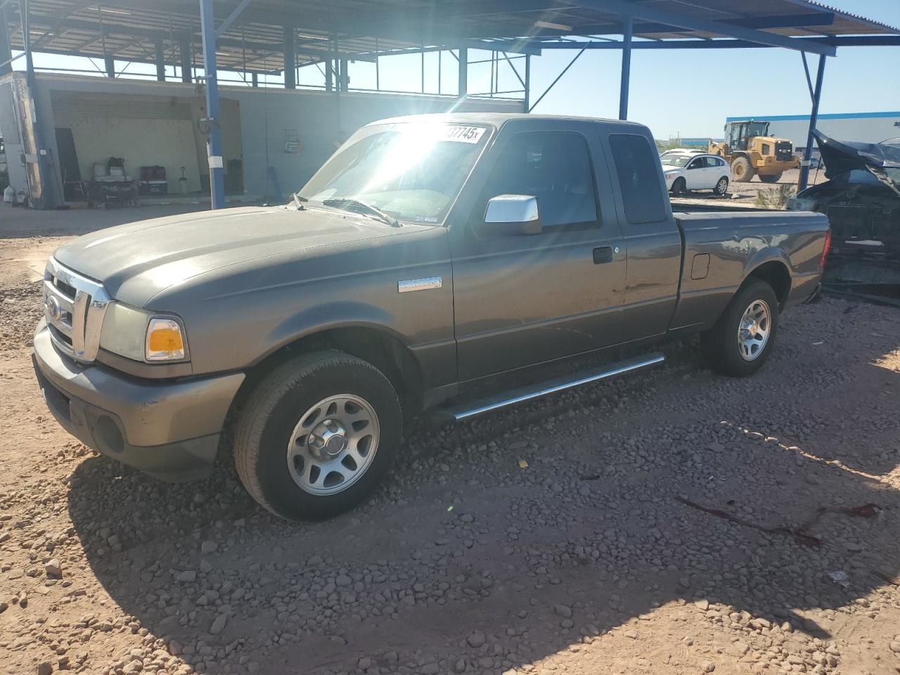 2010 Ford Ranger Super Cab Gray vin: 1FTKR4EEXAPA38225