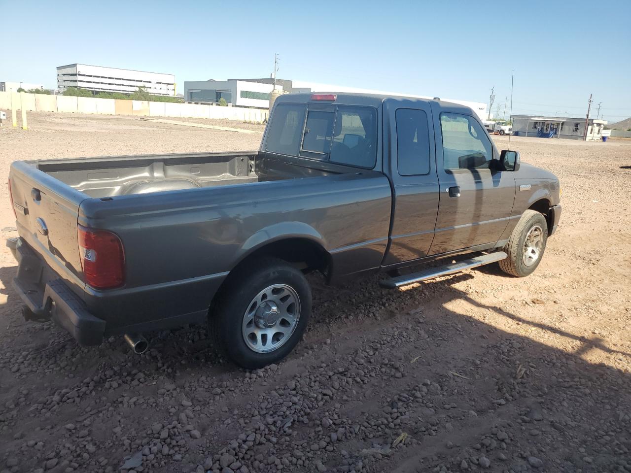 2010 Ford Ranger Super Cab Gray vin: 1FTKR4EEXAPA38225