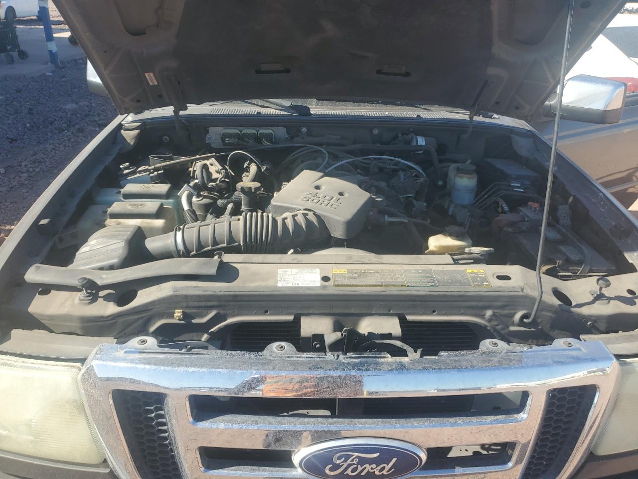 2010 Ford Ranger Super Cab Gray vin: 1FTKR4EEXAPA38225