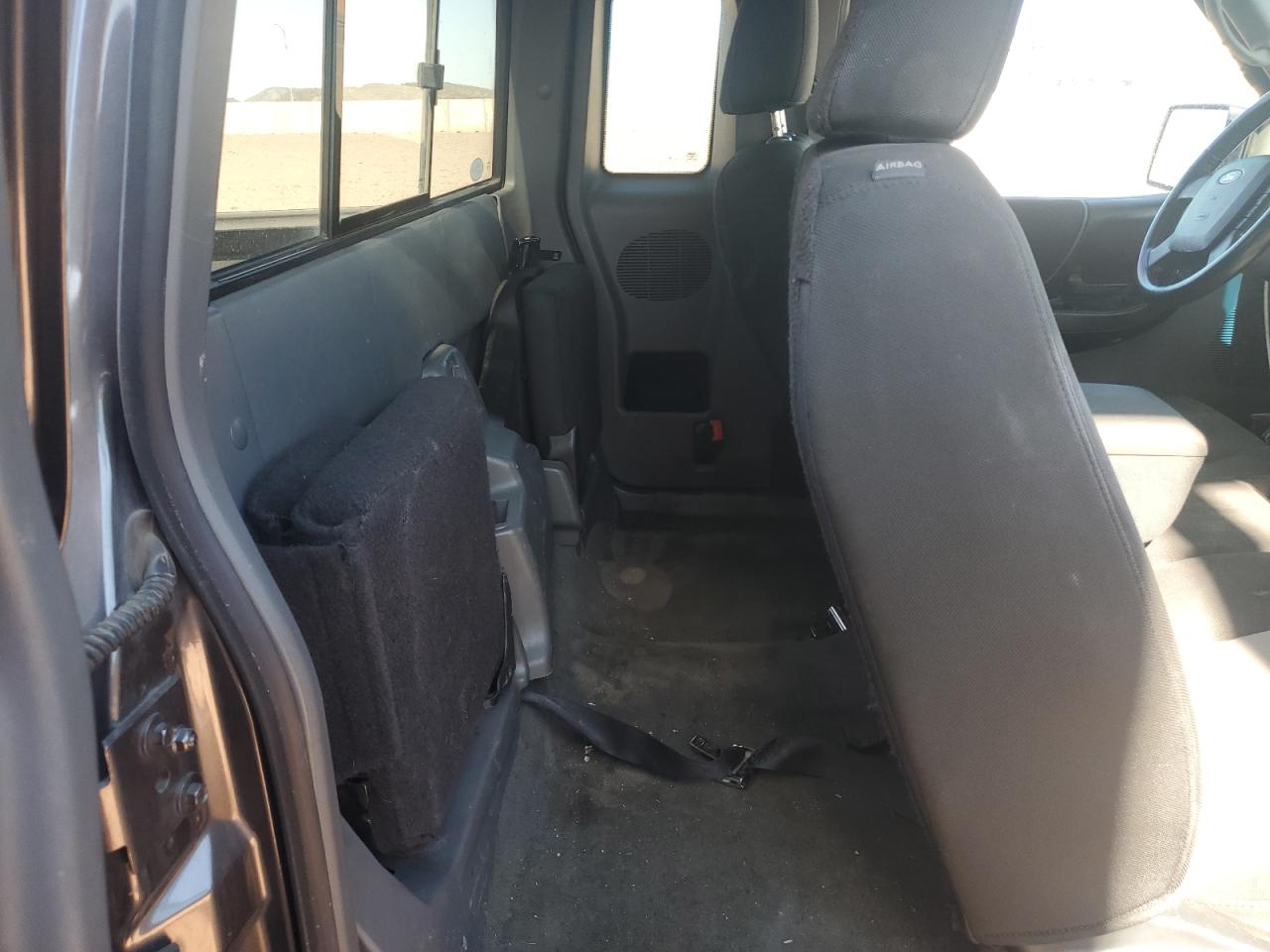 2010 Ford Ranger Super Cab Gray vin: 1FTKR4EEXAPA38225