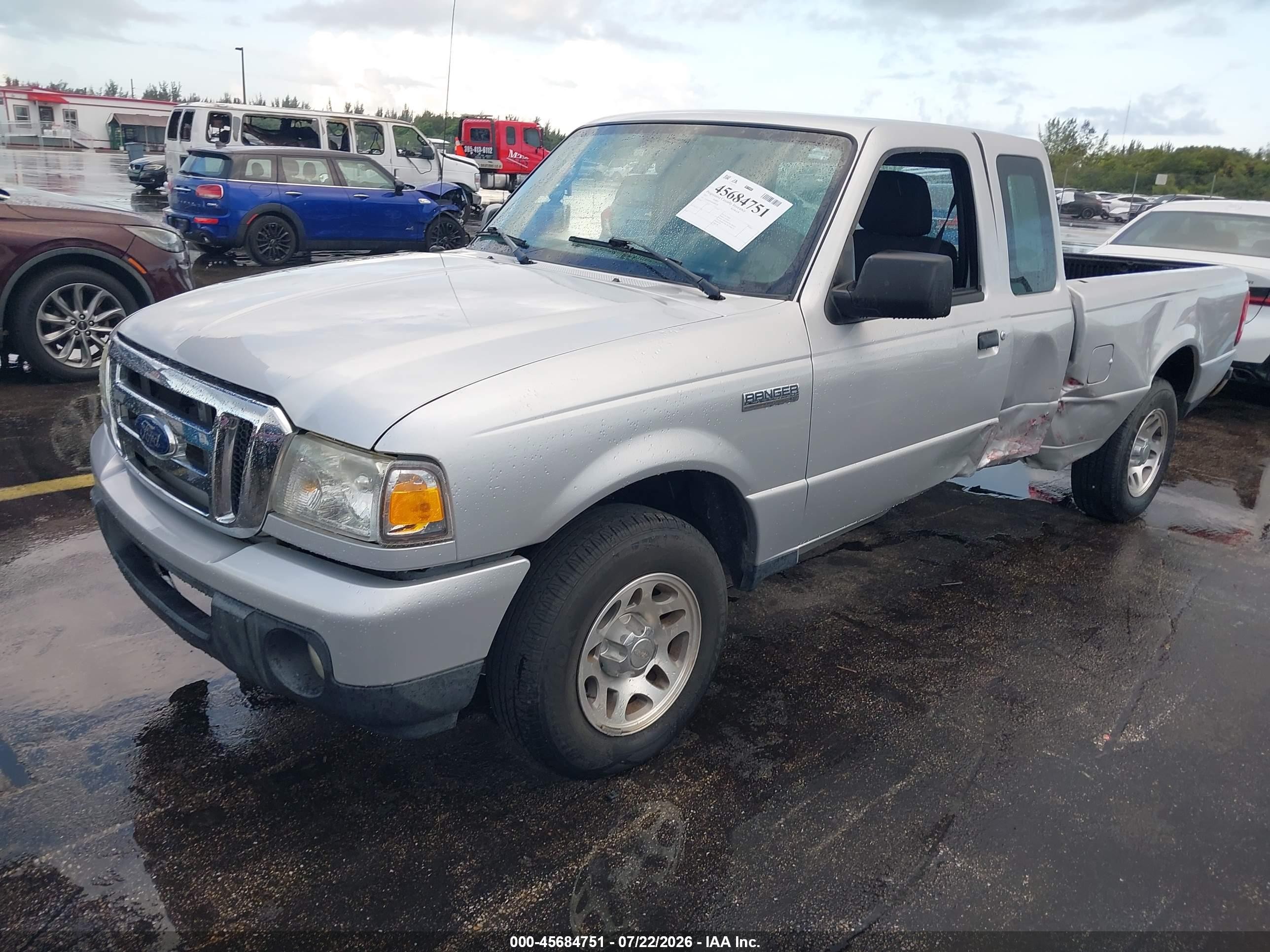 2011 Ford Ranger Xlt Серебряный vin: 1FTKR4EEXBPB08579